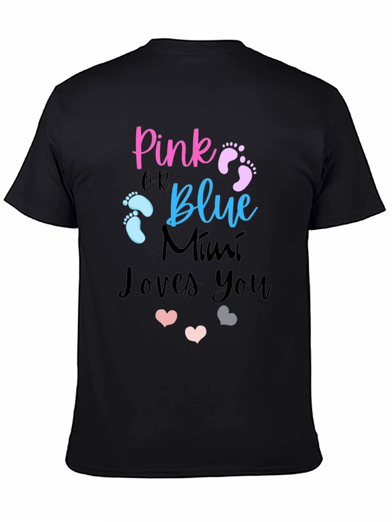Pink or Blue Gender Reveal T-Shirt