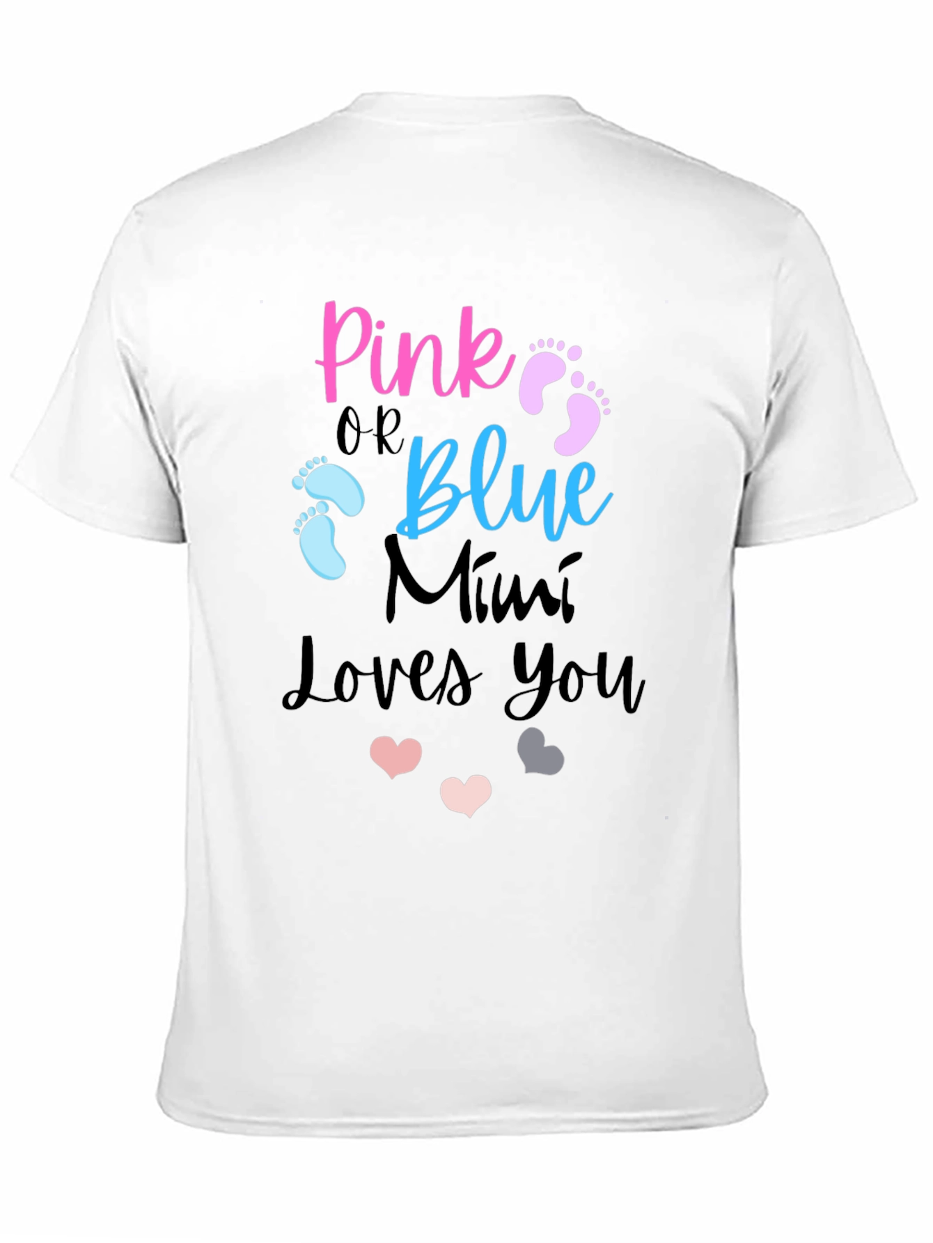 Pink or Blue Gender Reveal T-Shirt