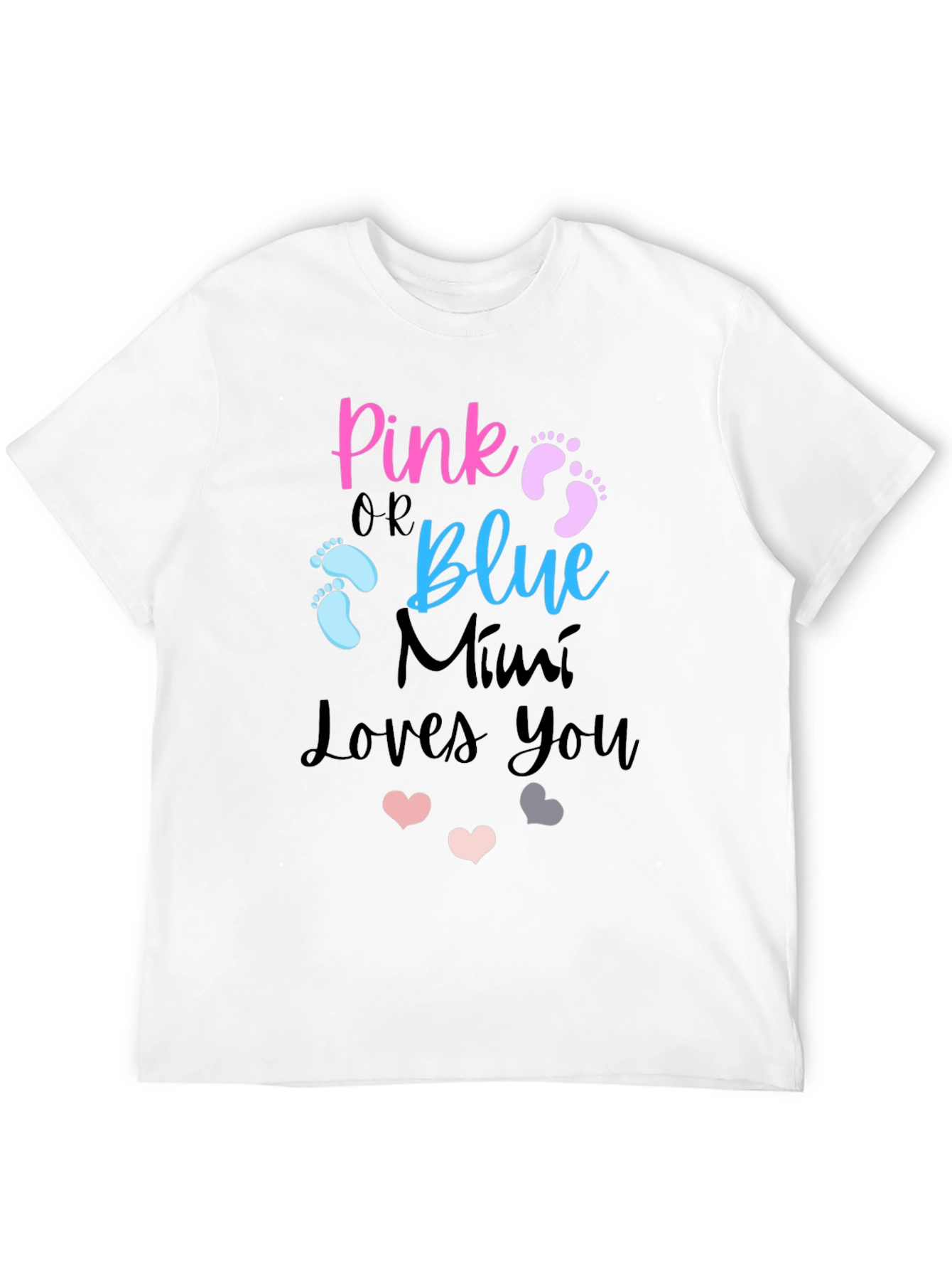 Pink or Blue Gender Reveal T-Shirt