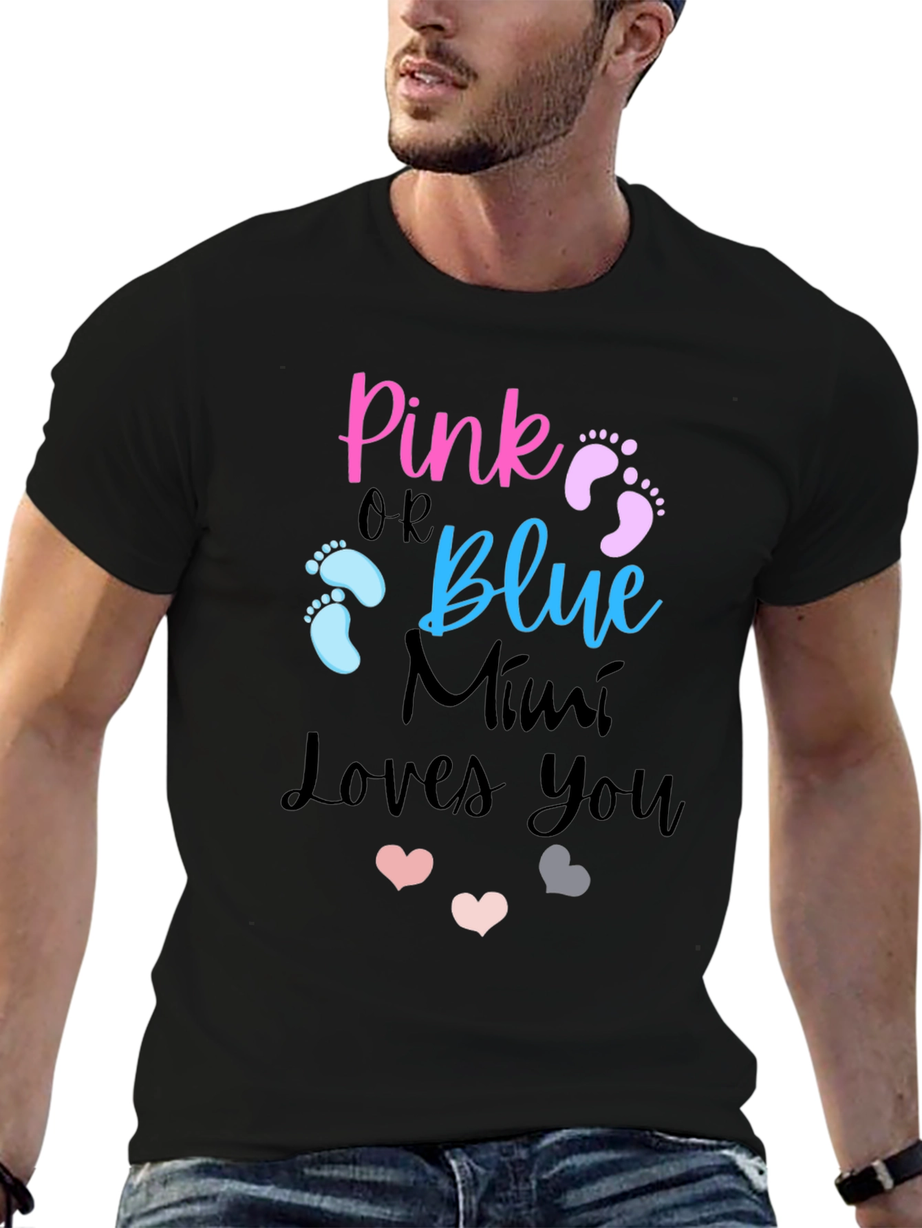 Pink or Blue Gender Reveal T-Shirt