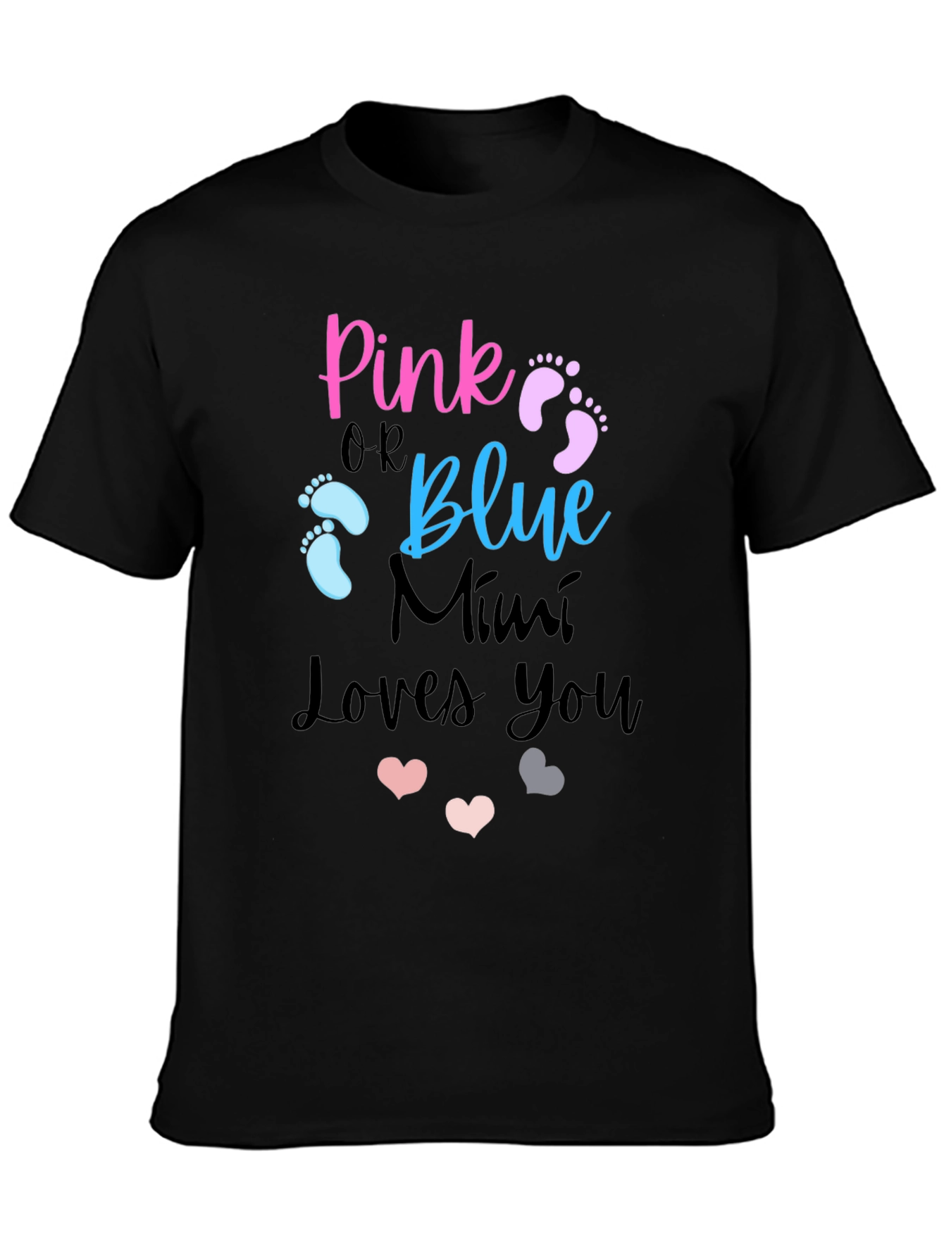 Pink or Blue Gender Reveal T-Shirt