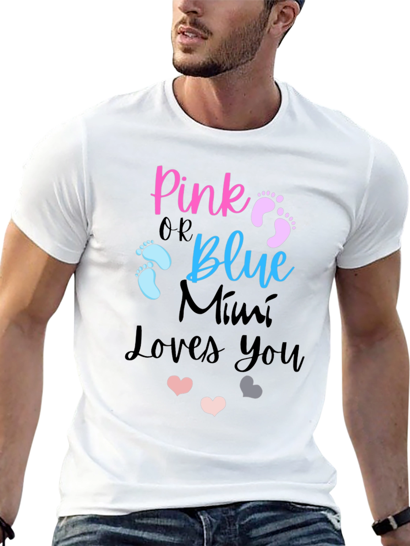 Pink or Blue Gender Reveal T-Shirt