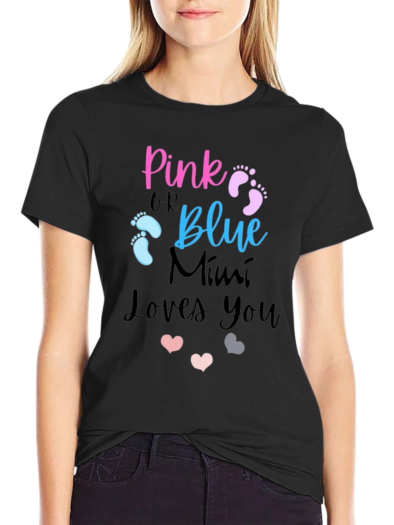 Pink or Blue Gender Reveal T-Shirt