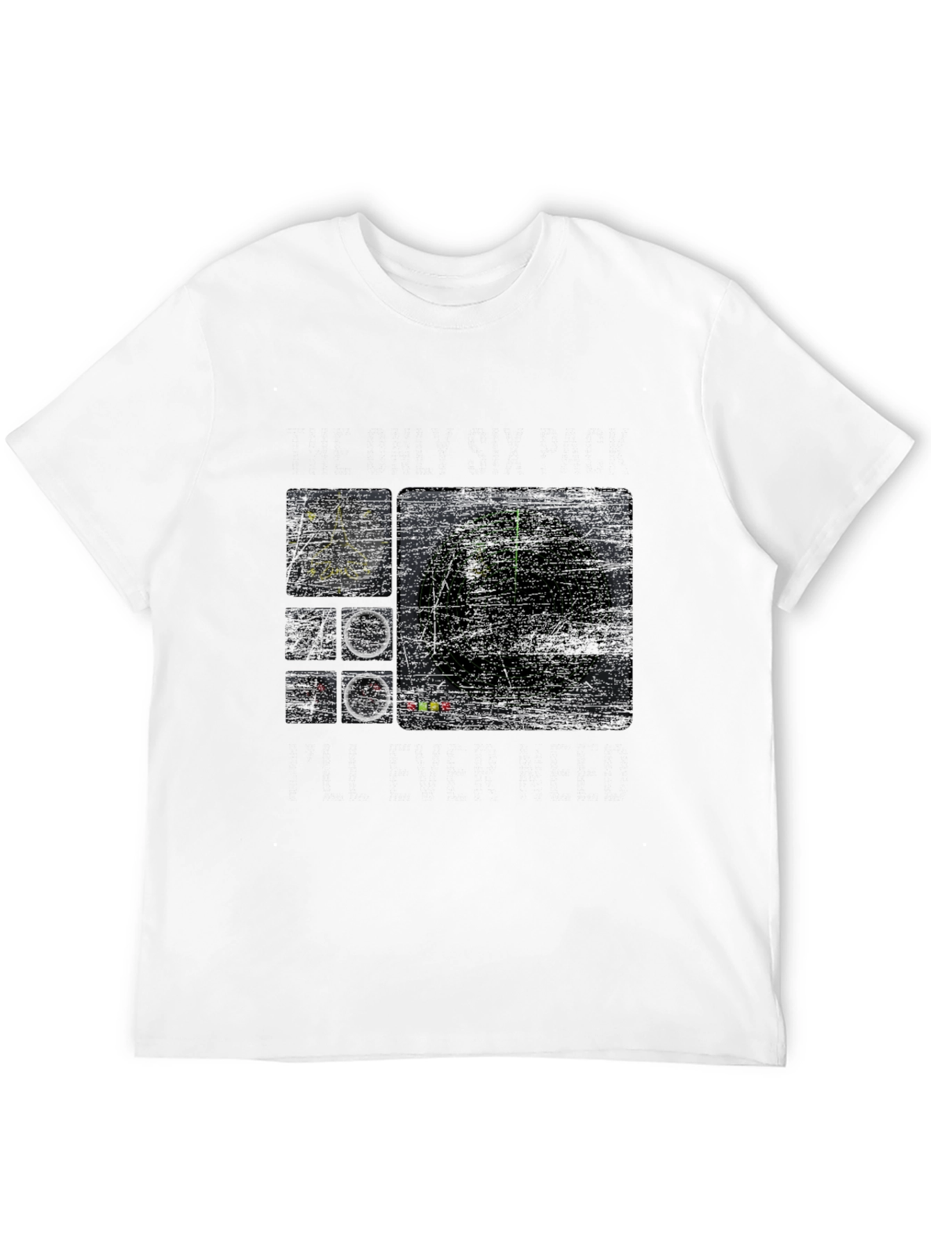Radar Screen Graphic Black T-Shirt