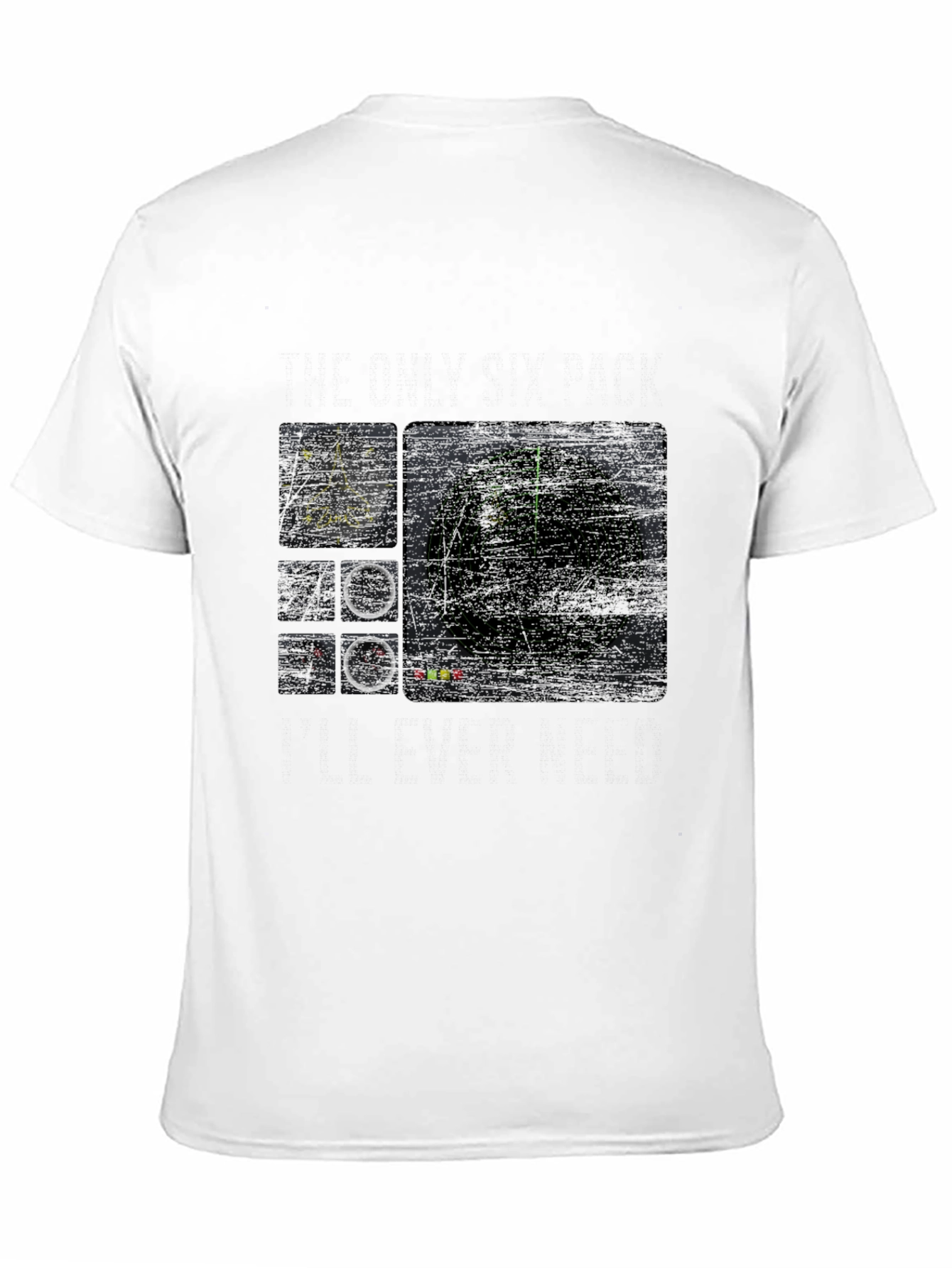 Radar Screen Graphic Black T-Shirt