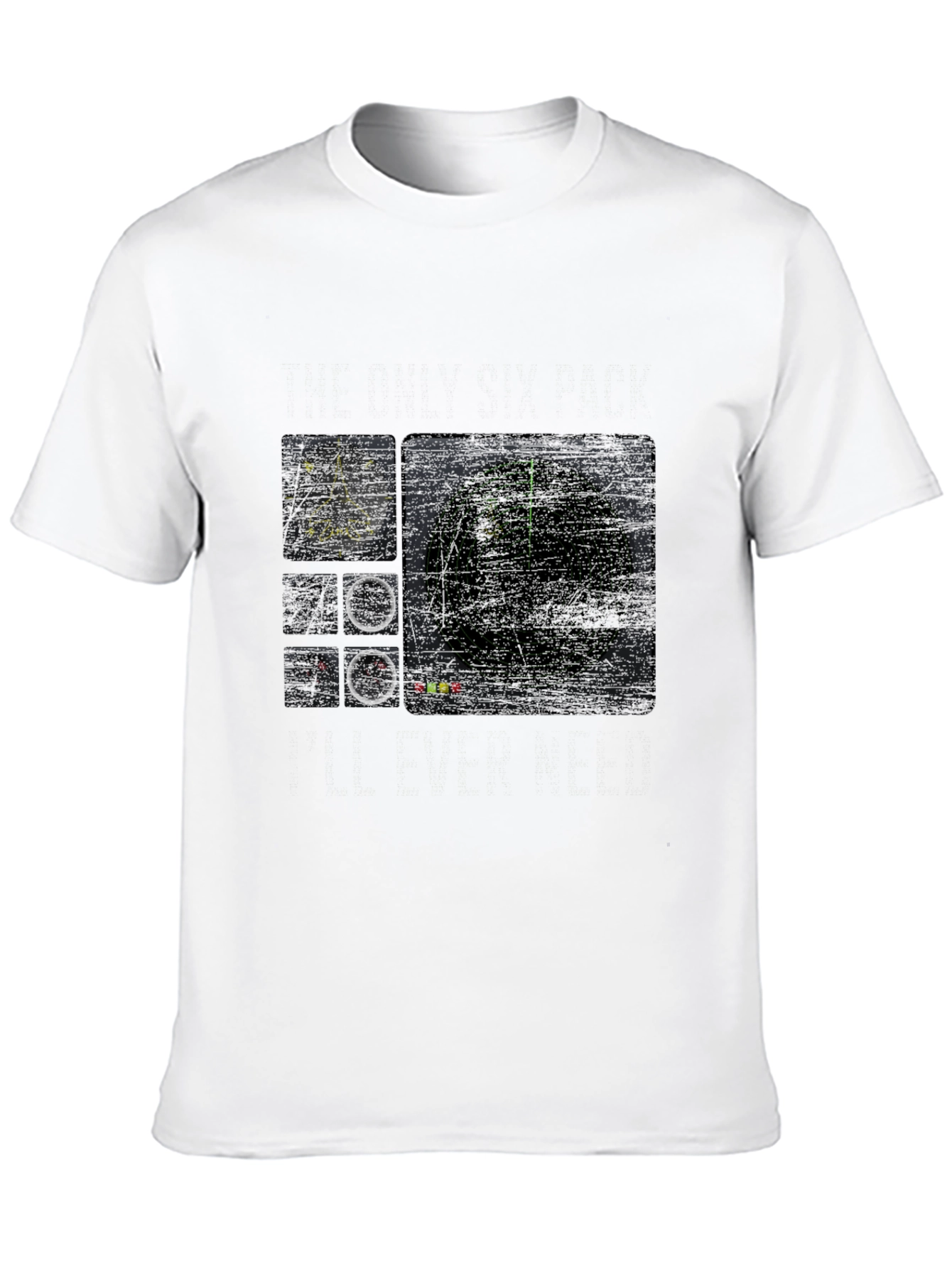 Radar Screen Graphic Black T-Shirt