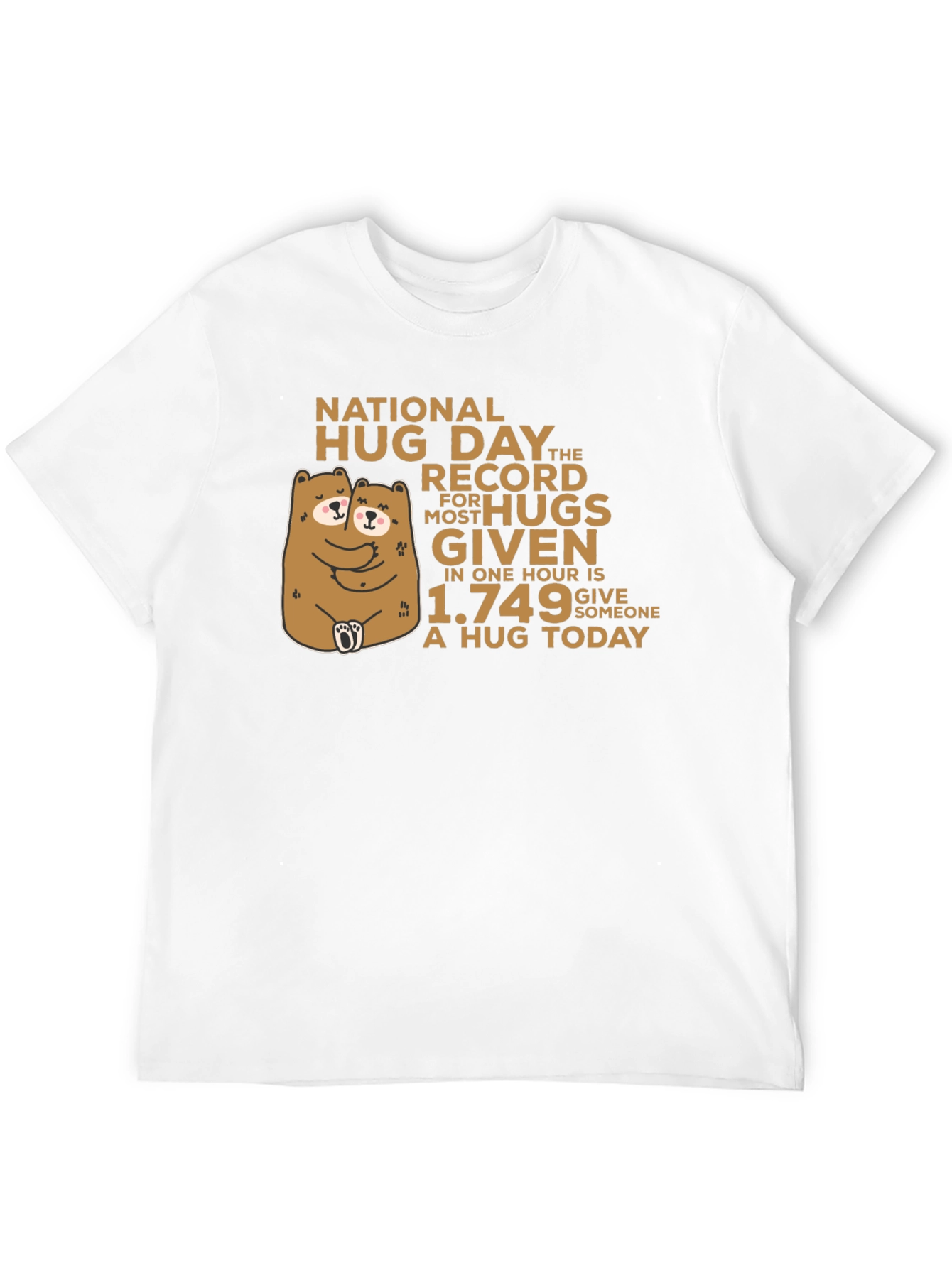 National Hug Day T-Shirt: Give Someone a Hug Today!