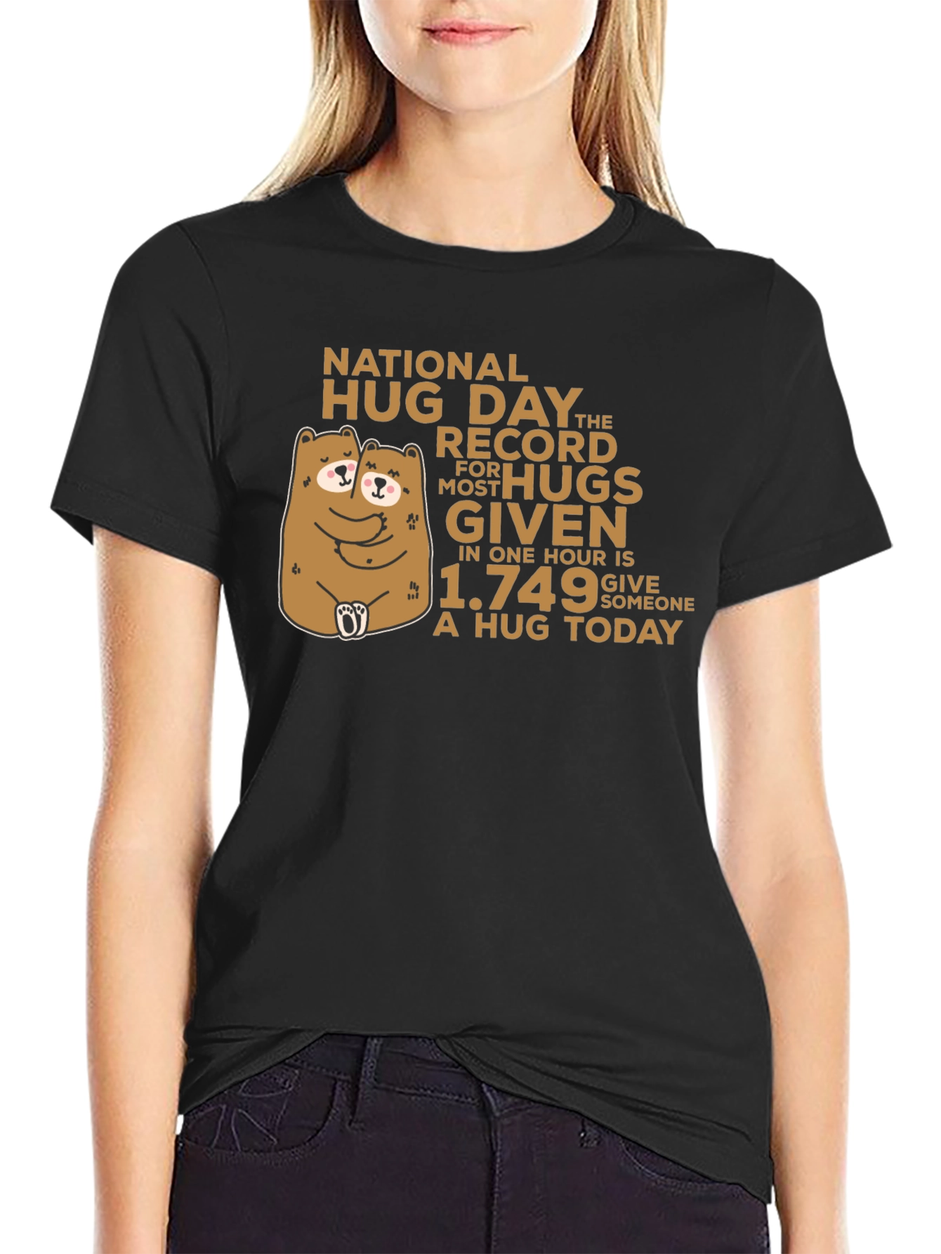 National Hug Day T-Shirt: Give Someone a Hug Today!