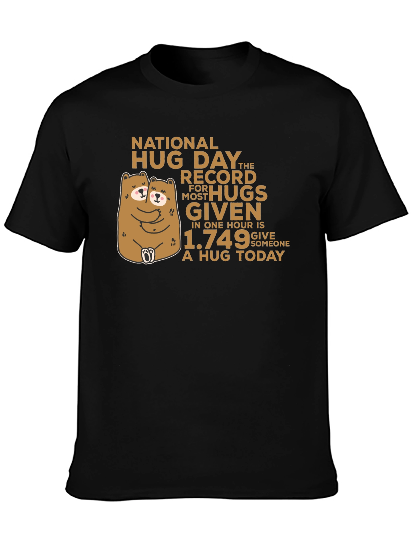 National Hug Day T-Shirt: Give Someone a Hug Today!