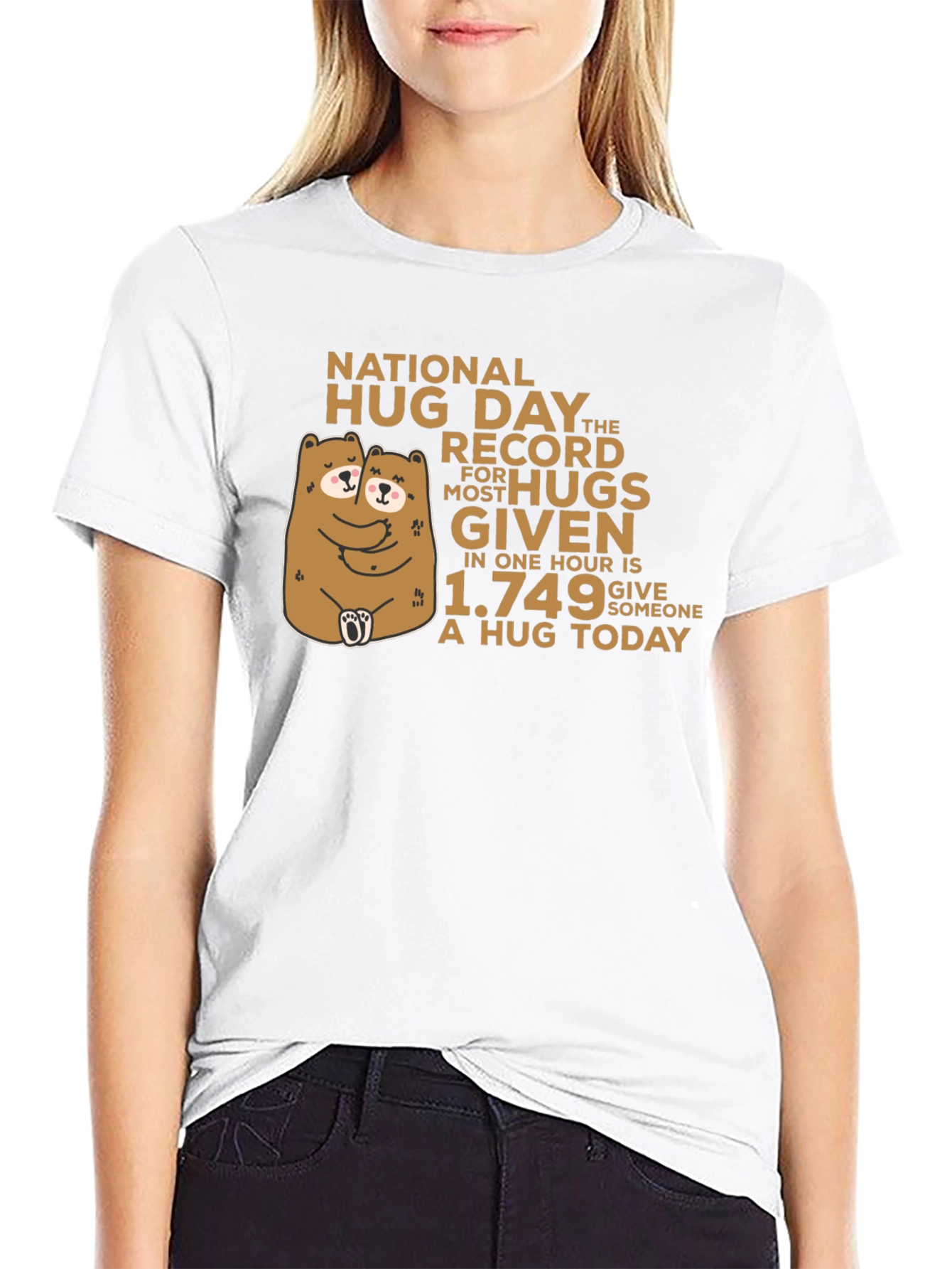 National Hug Day T-Shirt: Give Someone a Hug Today!