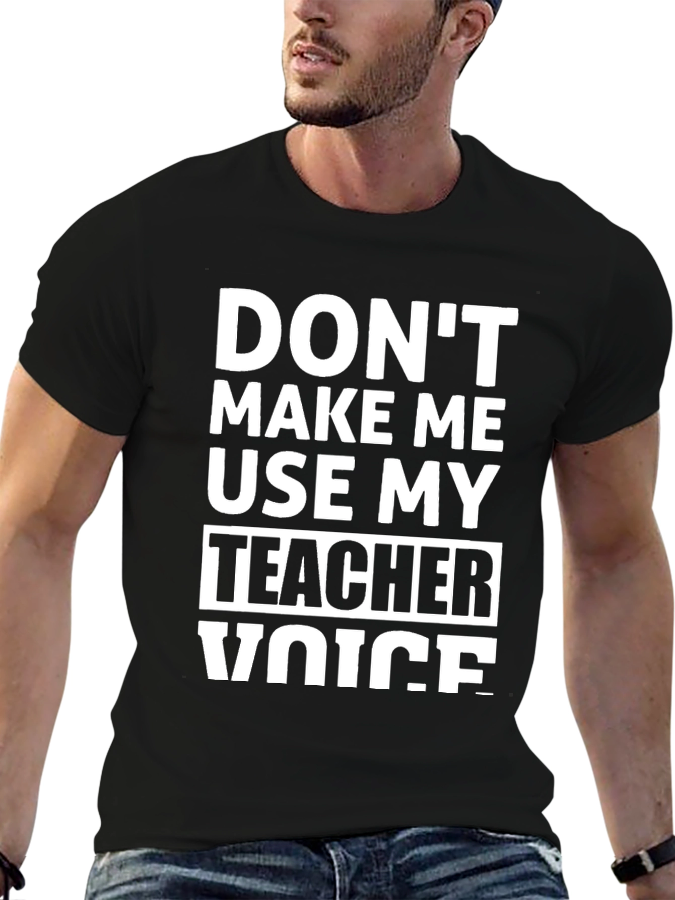 Teacher Voice T-Shirt - Funny School Apparel