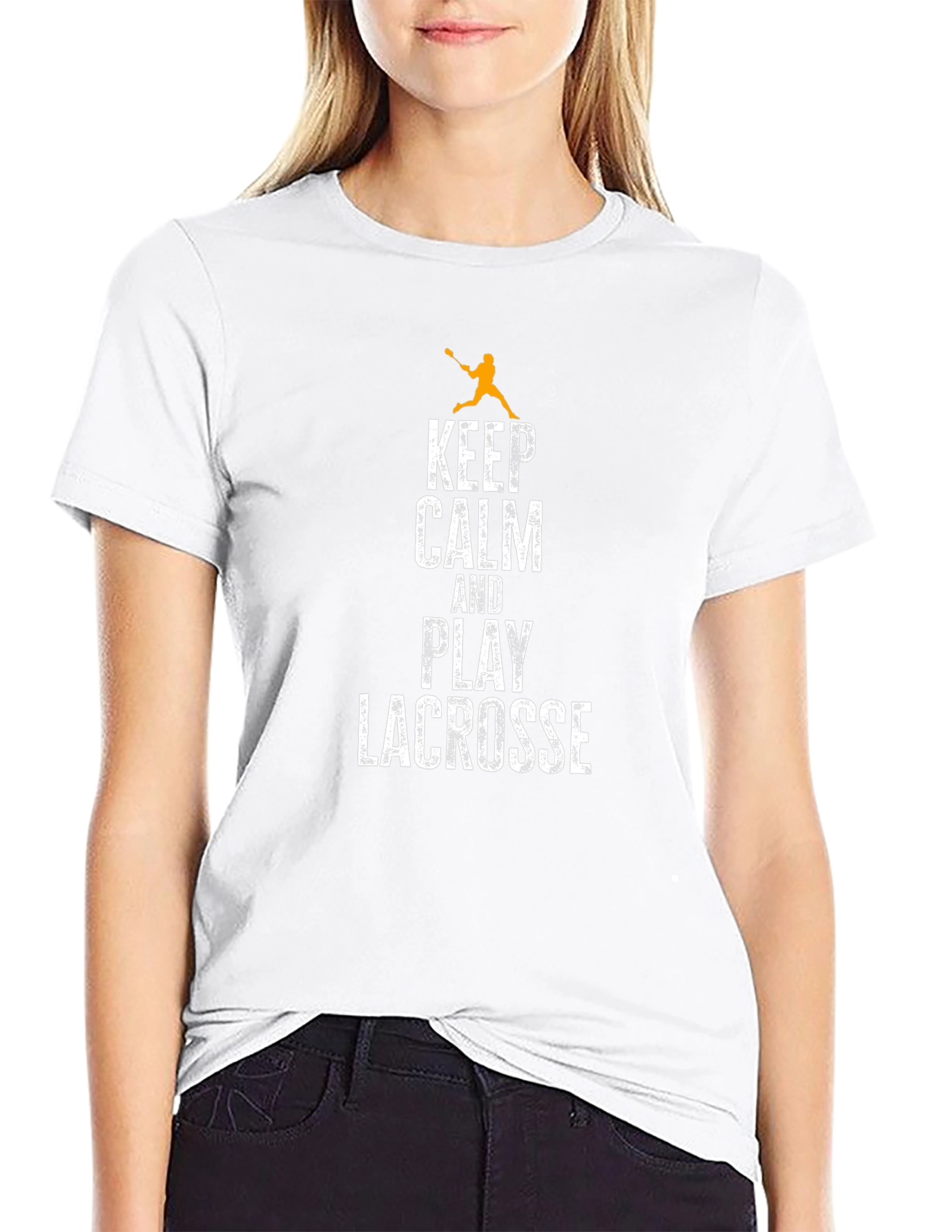 Keep Calm Lacrosse T-Shirt: Play Like a Pro!