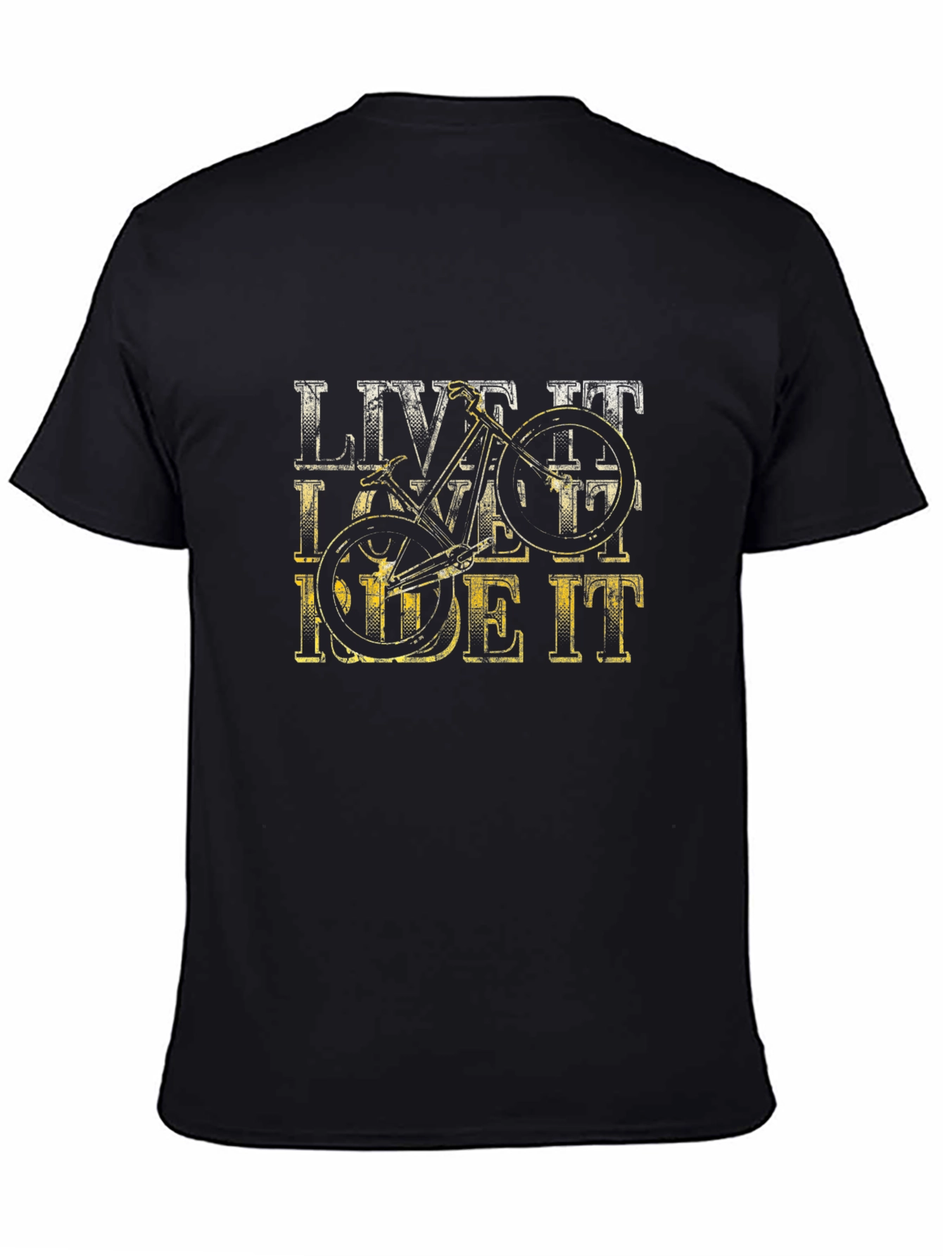 Live It Love It Ride It Black T-Shirt