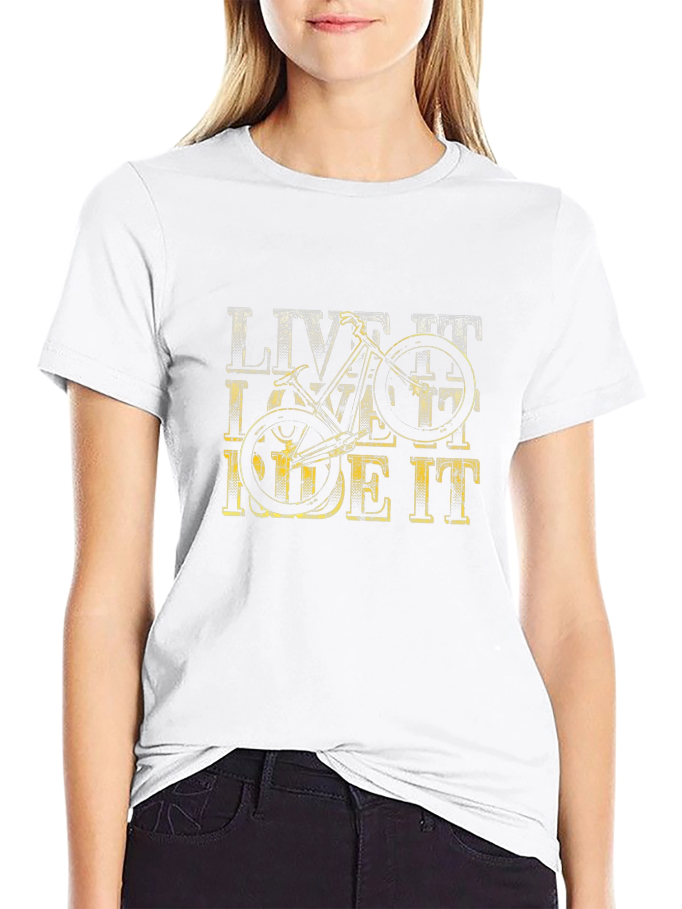 Live It Love It Ride It Black T-Shirt