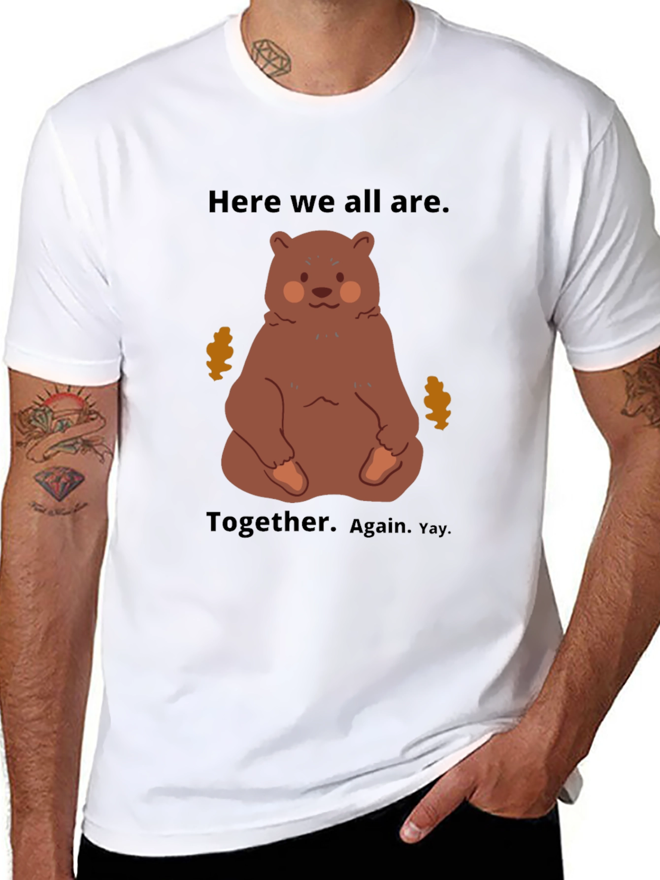 Bear Together Again Graphic Tee