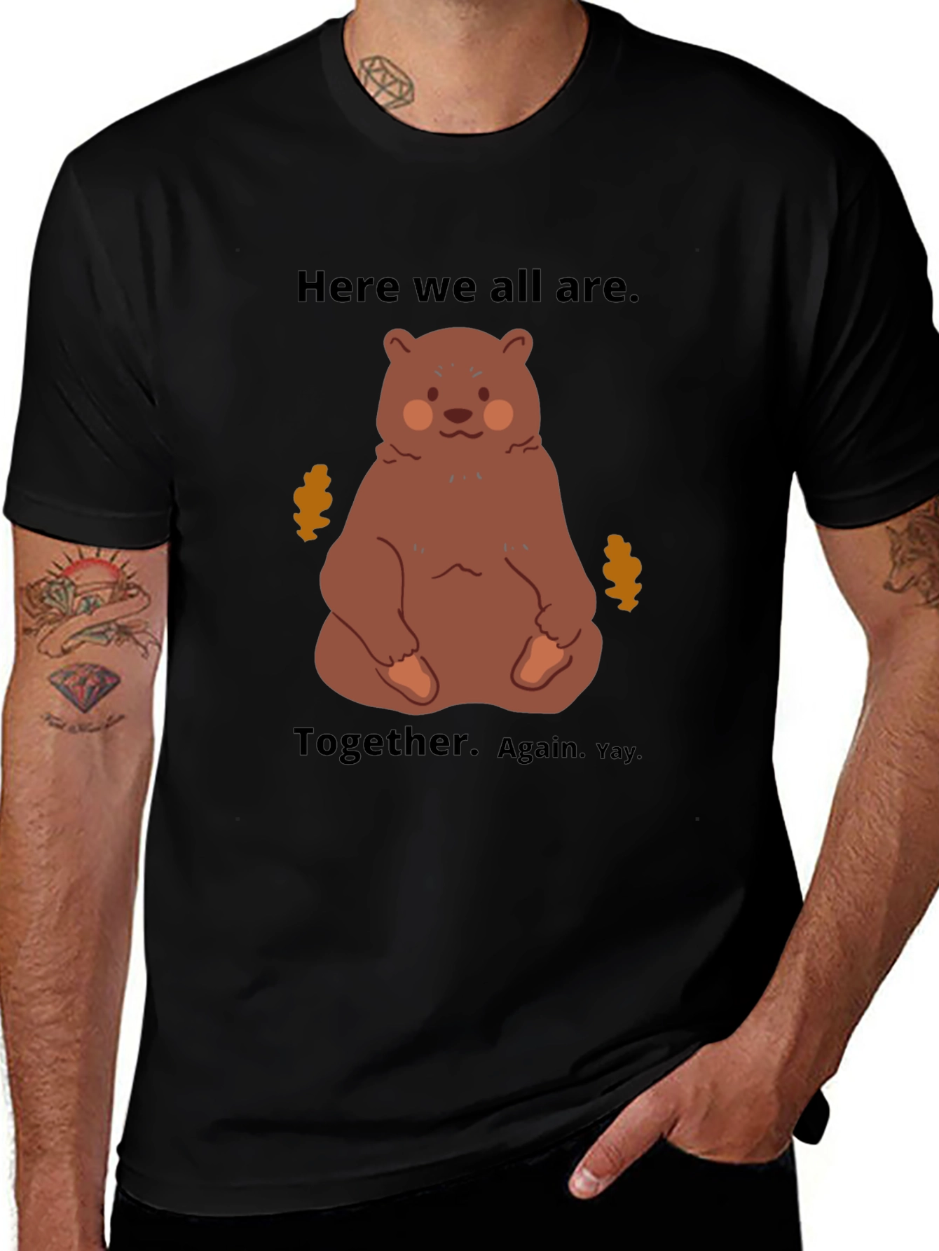 Bear Together Again Graphic Tee