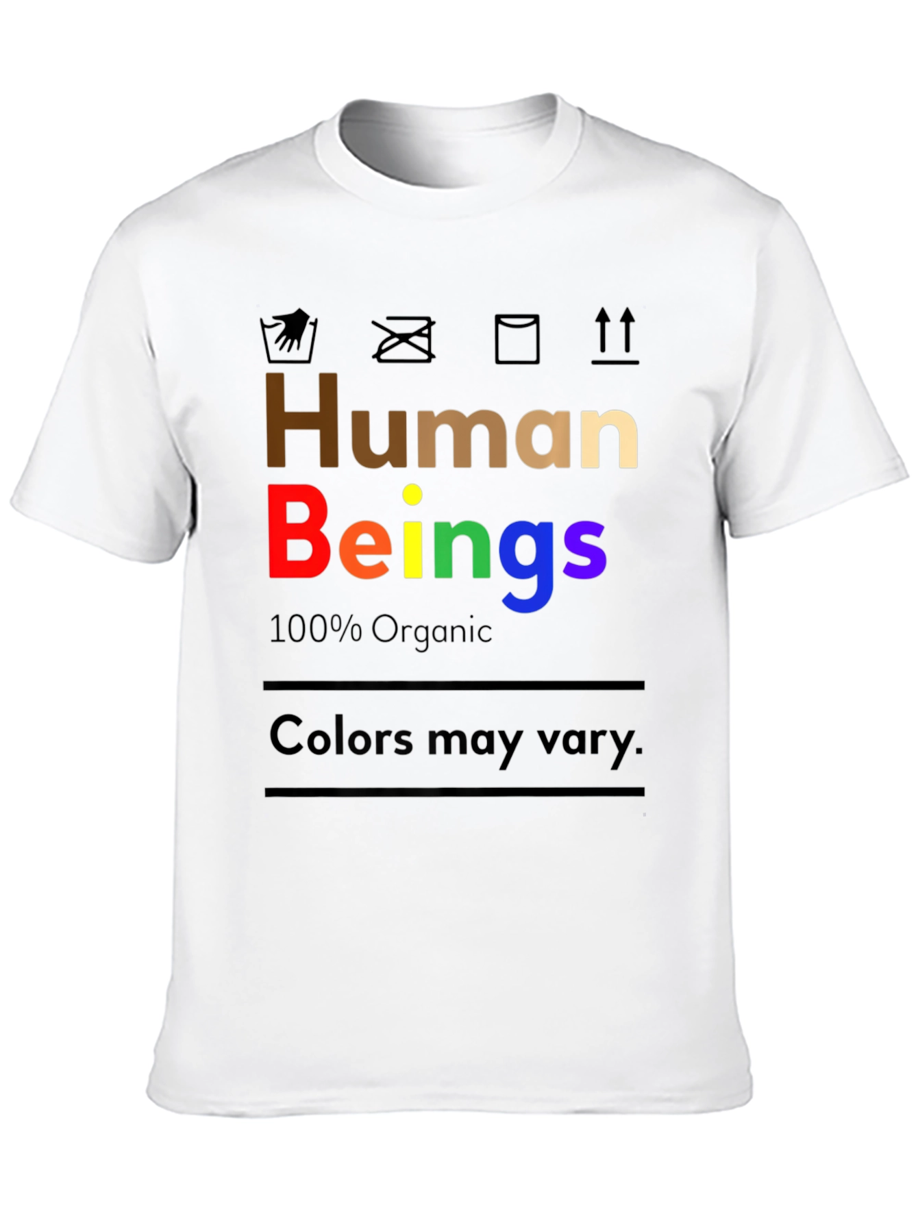 Human Beings Organic Cotton Graphic T-Shirt