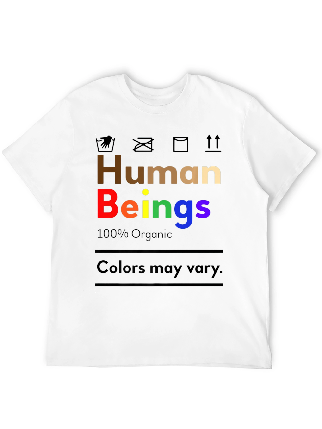Human Beings Organic Cotton Graphic T-Shirt