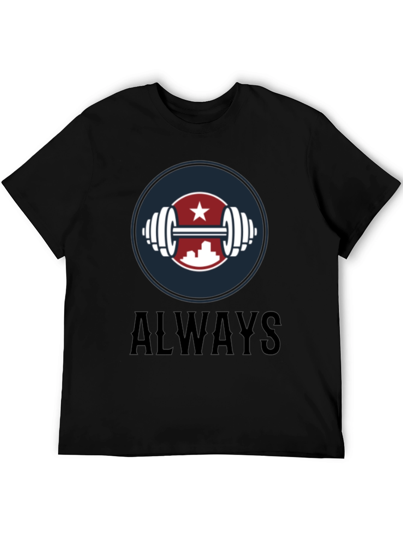 Always Fitness Graphic T-Shirt - Stylish Workout Tee