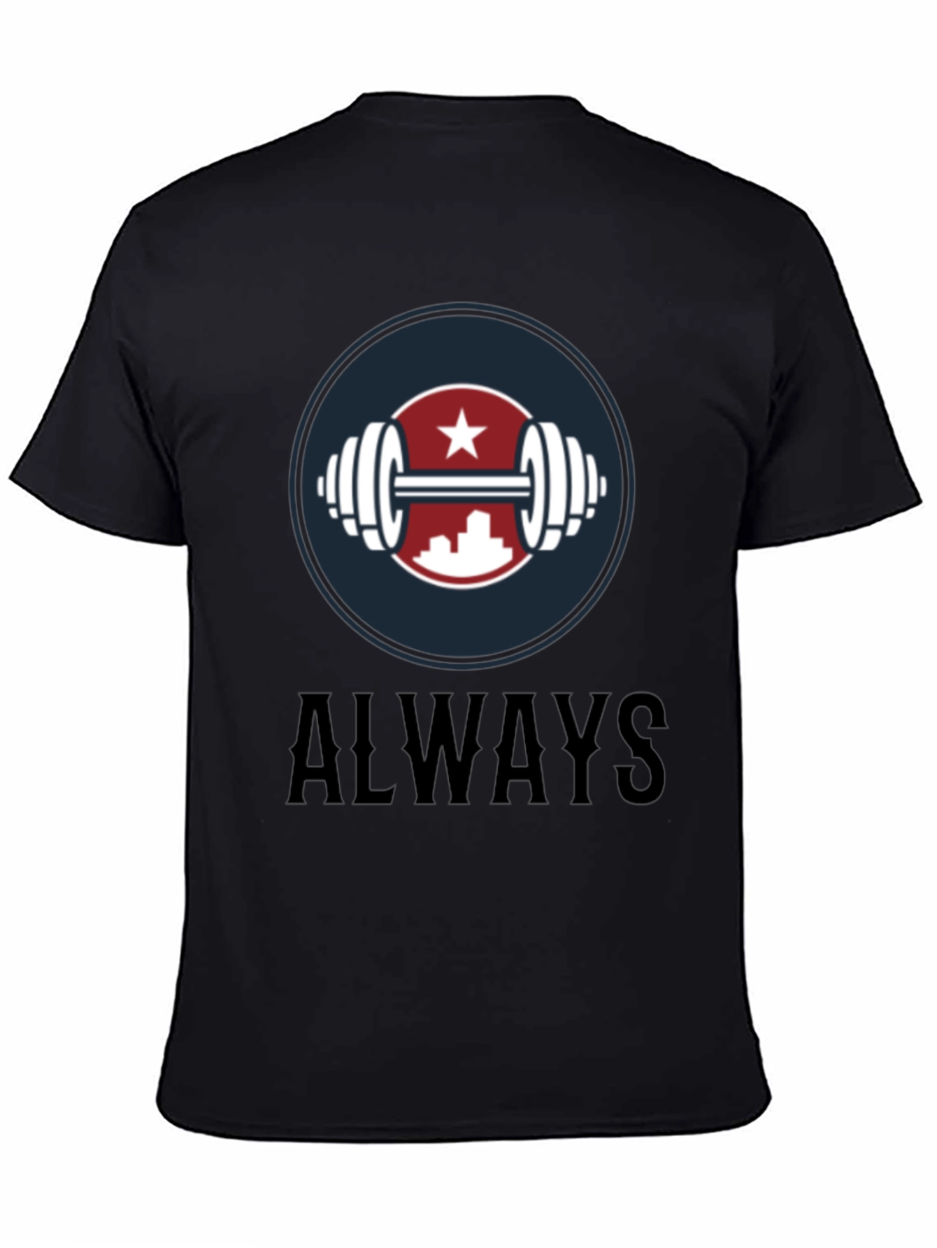 Always Fitness Graphic T-Shirt - Stylish Workout Tee