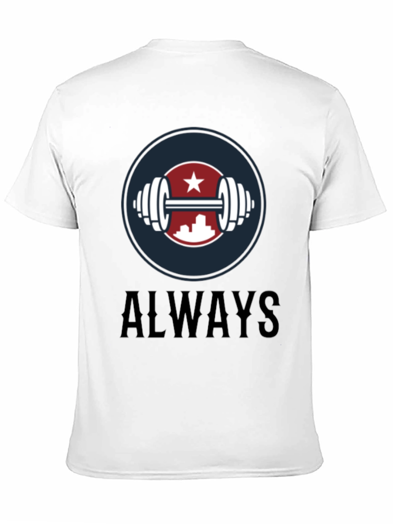 Always Fitness Graphic T-Shirt - Stylish Workout Tee