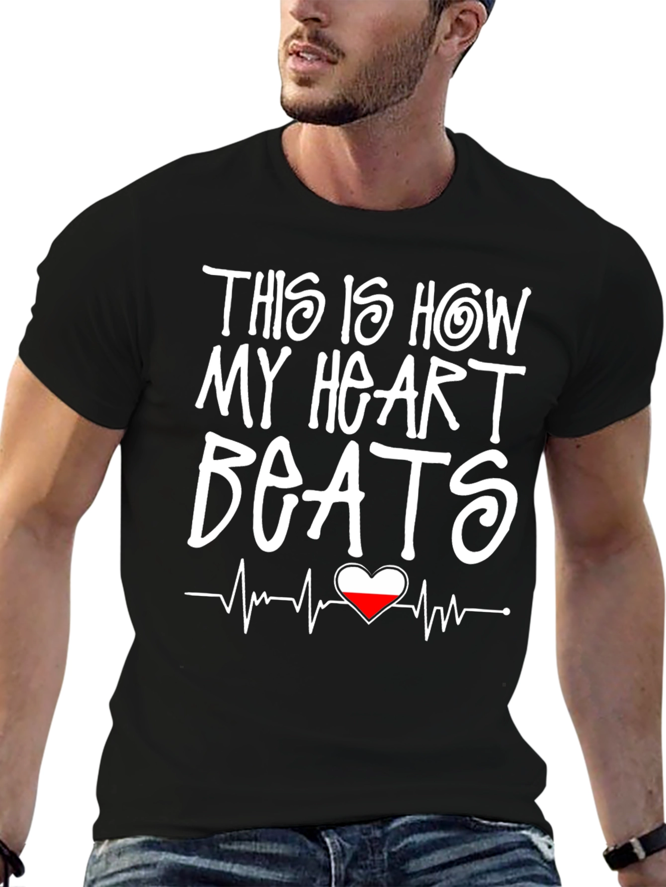 Heartbeat T-Shirt - This Is How My Heart Beats!