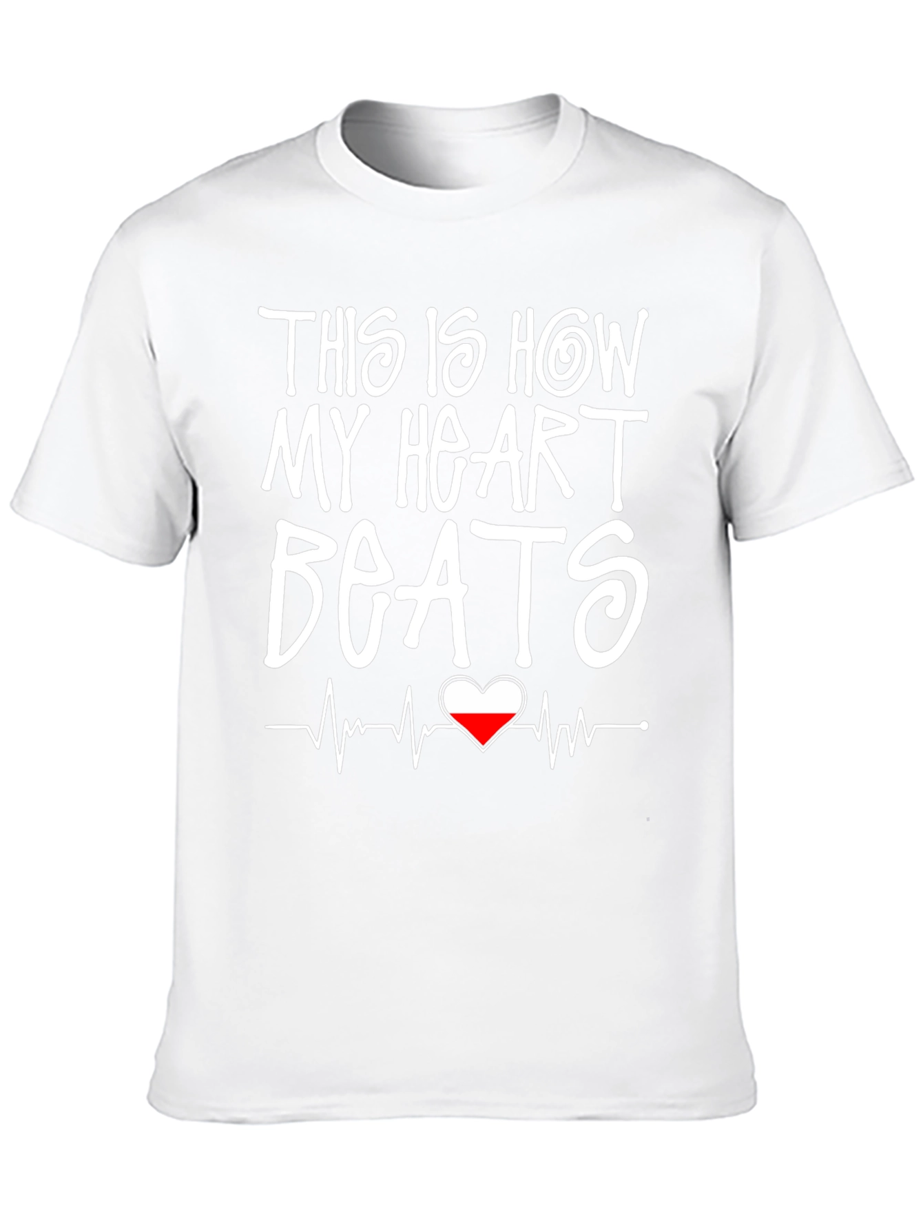 Heartbeat T-Shirt - This Is How My Heart Beats!