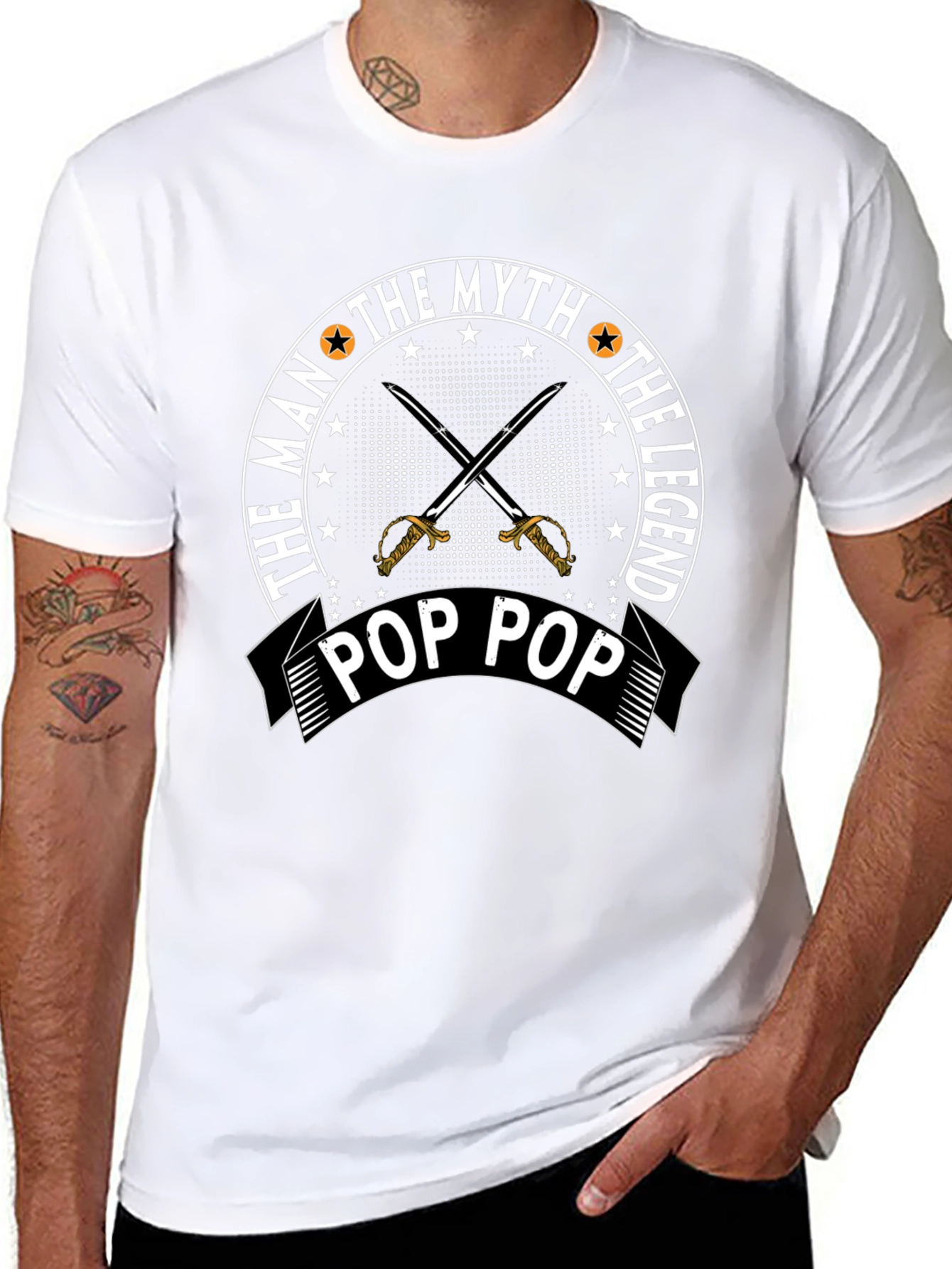 Pop Pop: The Man Myth Legend T-Shirt