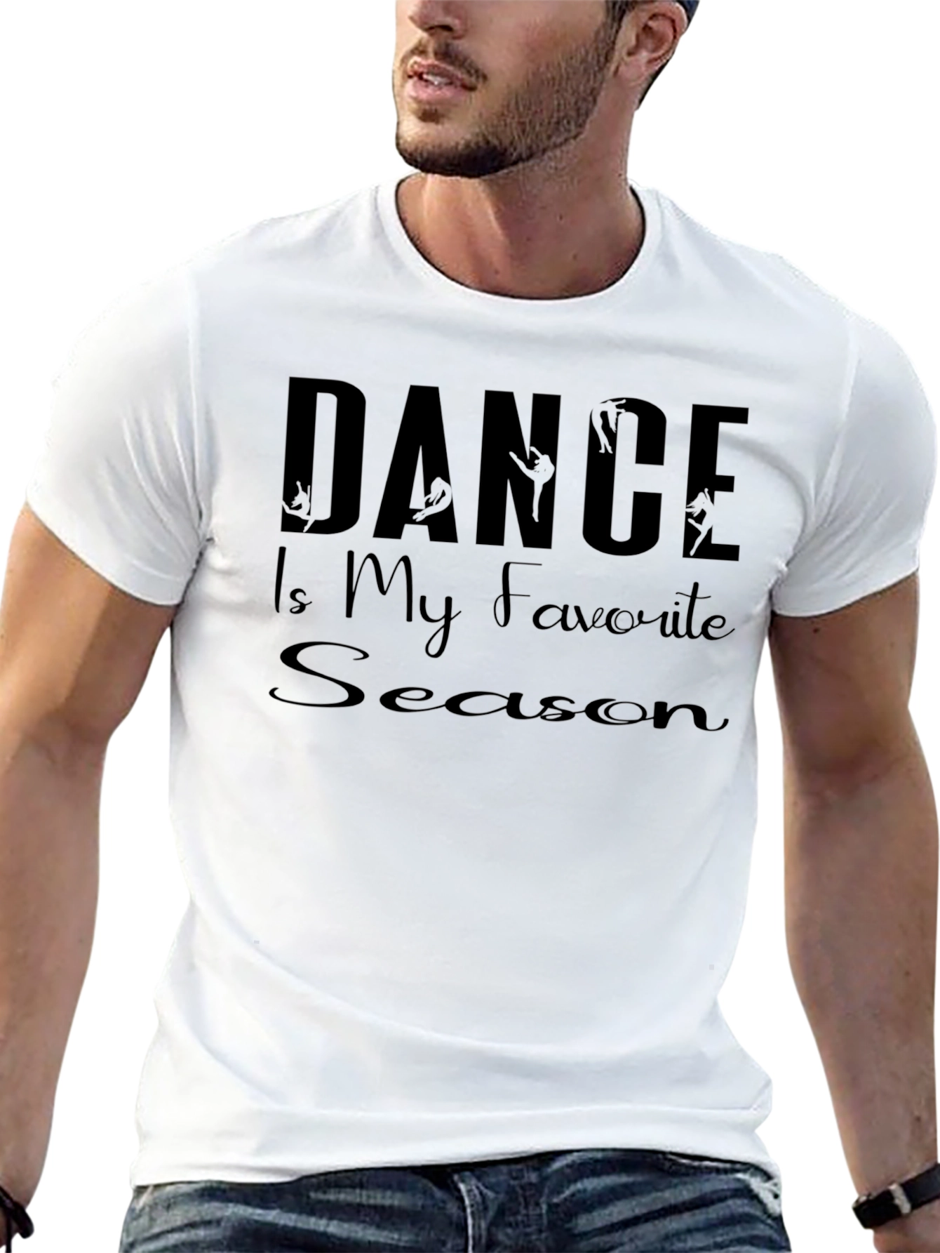 Dance is My Favorite Season Black T-Shirt