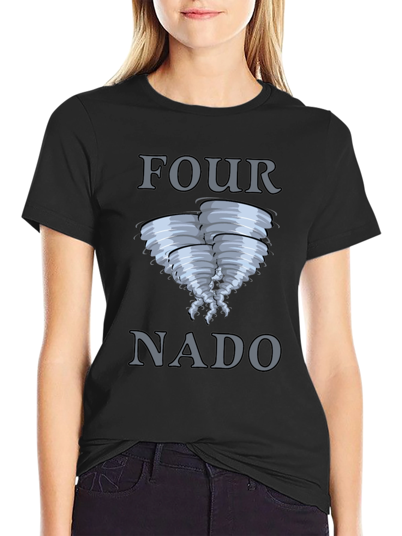 Fournado T-Shirt - Funny Tornado Tee