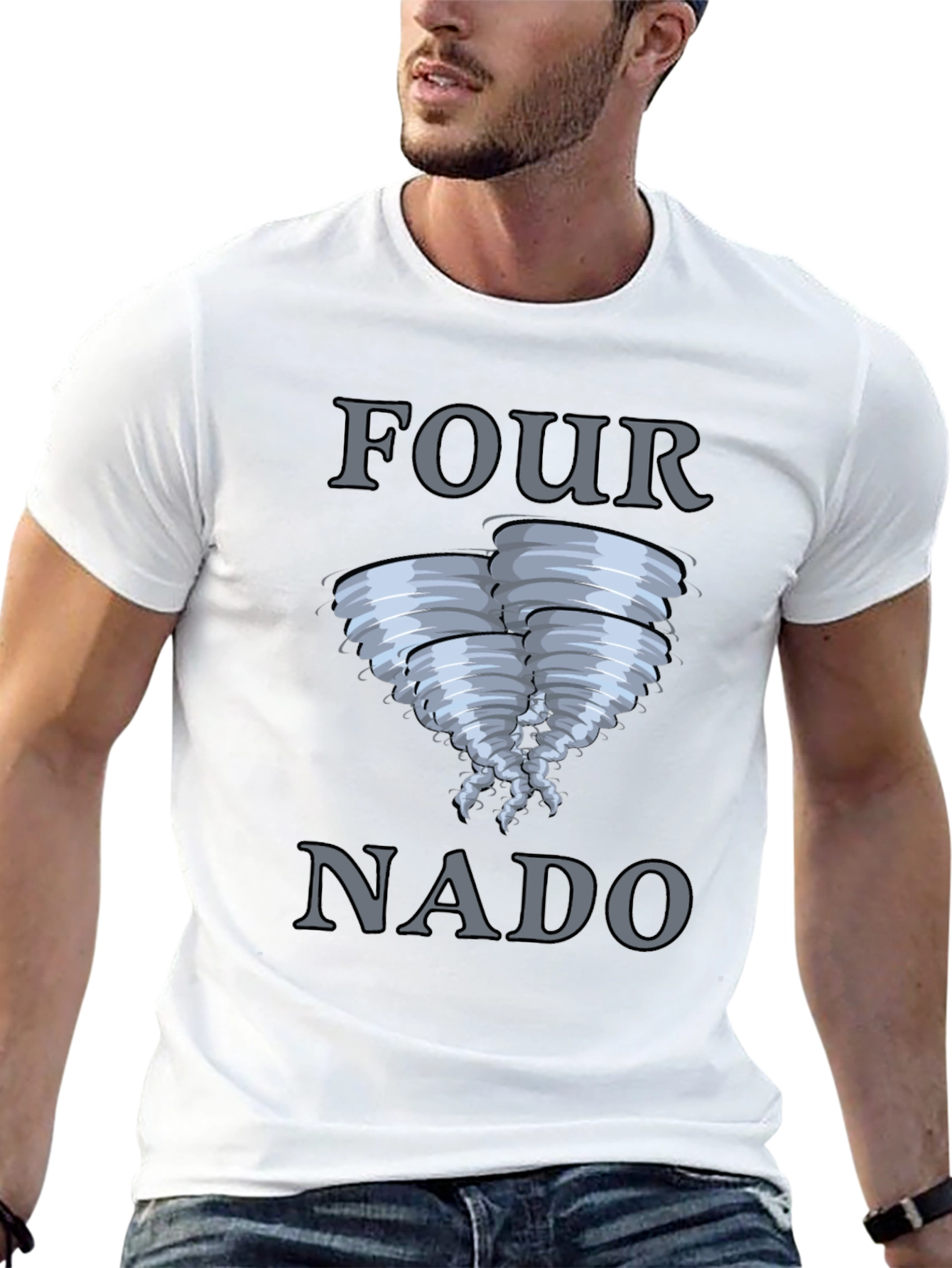 Fournado T-Shirt - Funny Tornado Tee