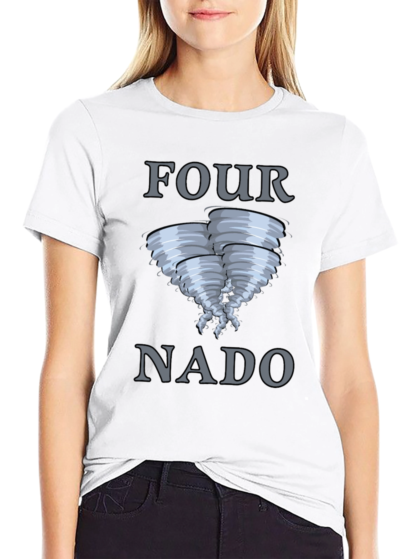 Fournado T-Shirt - Funny Tornado Tee
