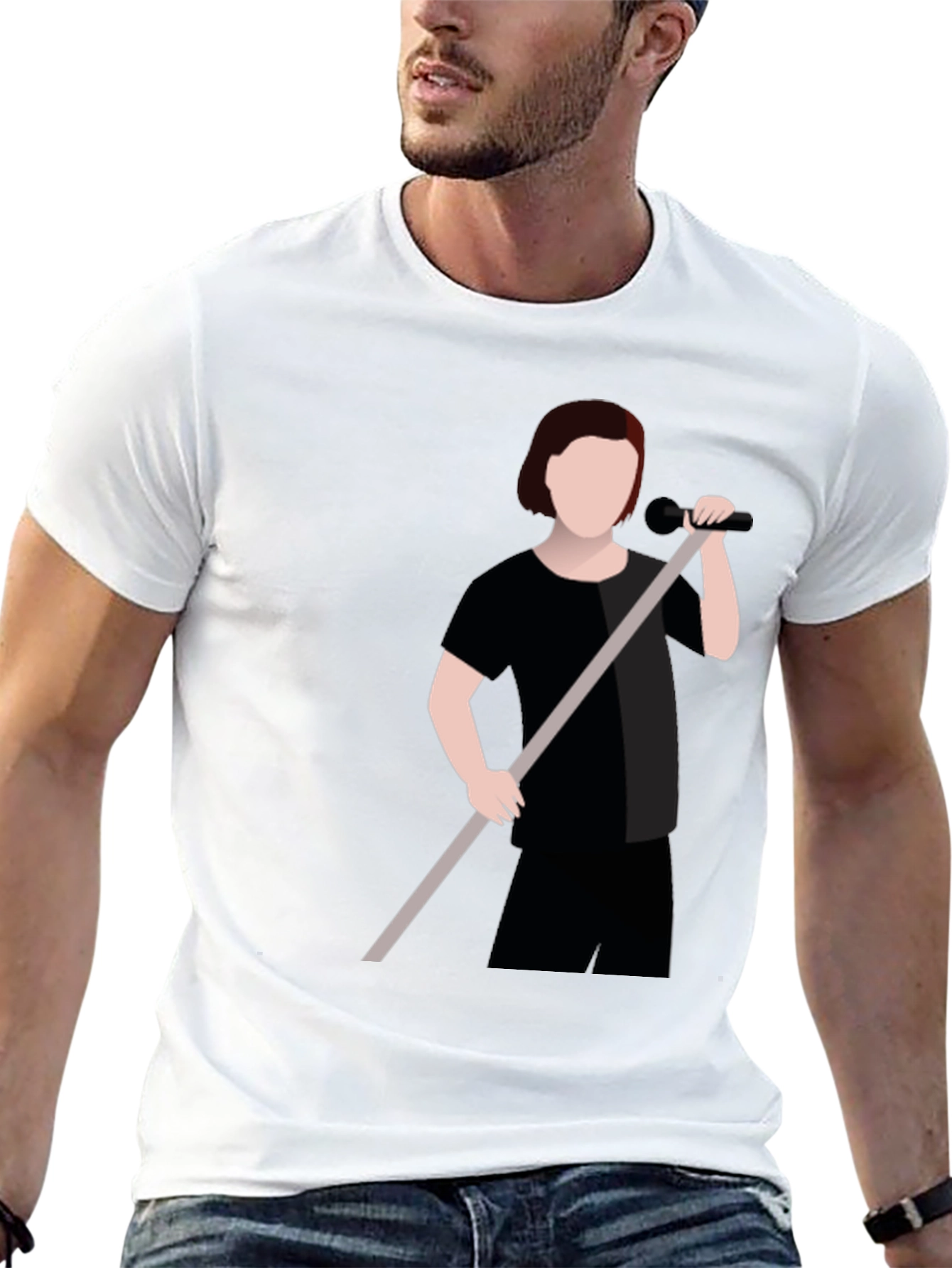 Singer Graphic Tee - Black Unisex T-Shirt