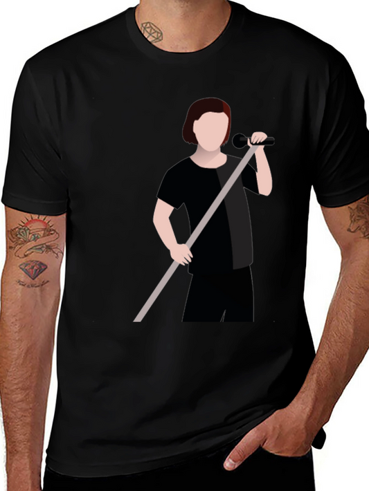 Singer Graphic Tee - Black Unisex T-Shirt