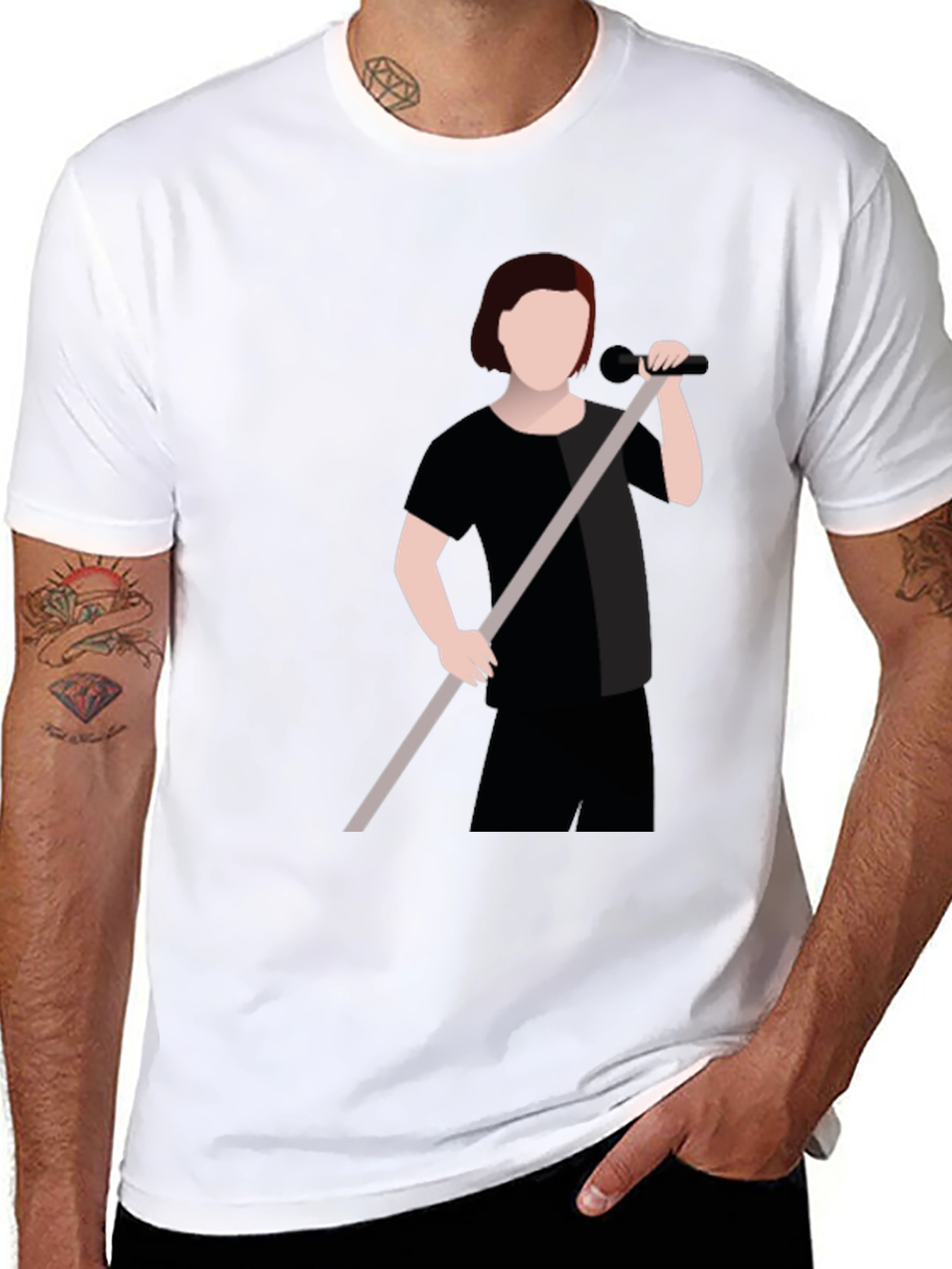 Singer Graphic Tee - Black Unisex T-Shirt