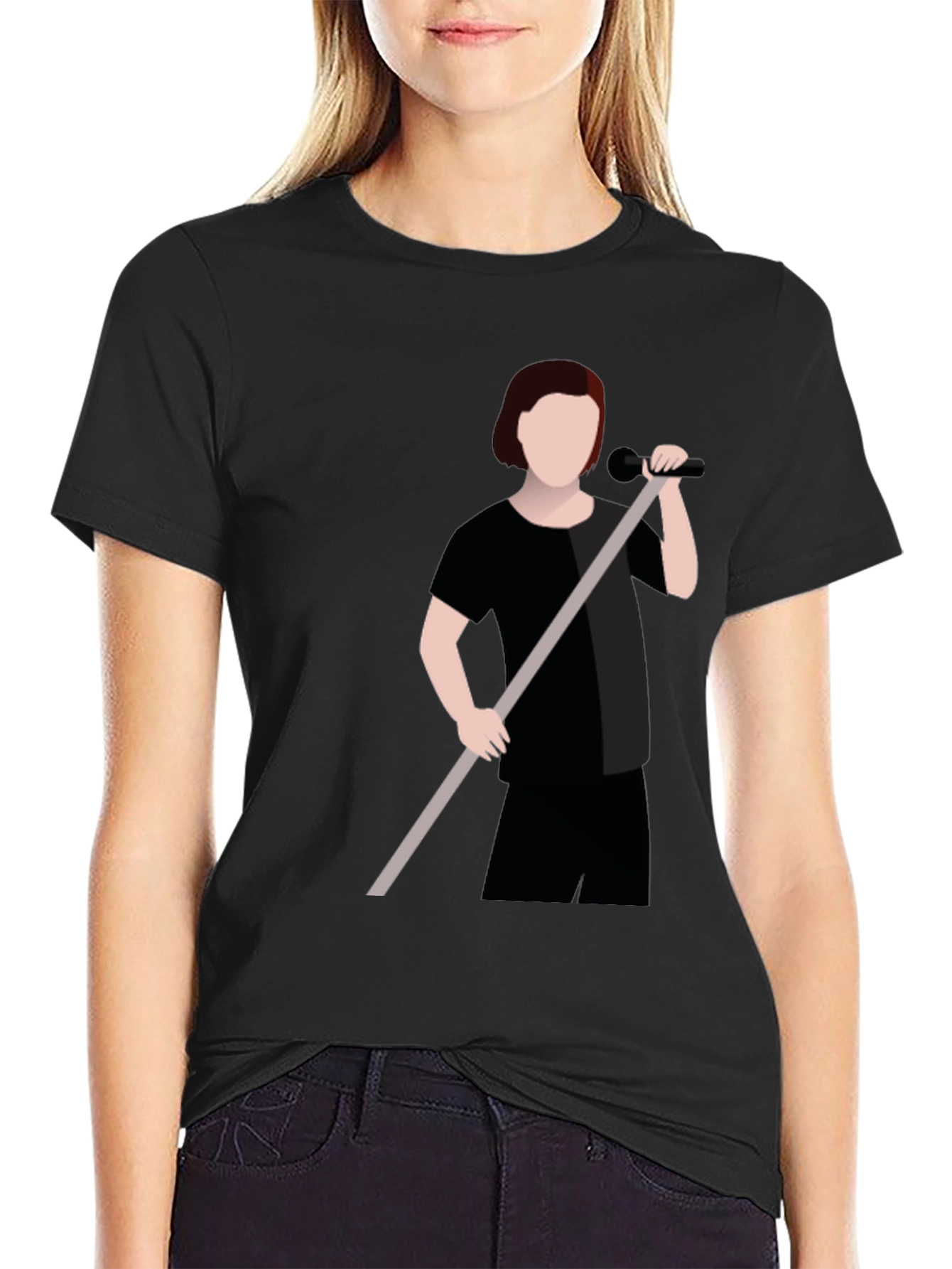 Singer Graphic Tee - Black Unisex T-Shirt