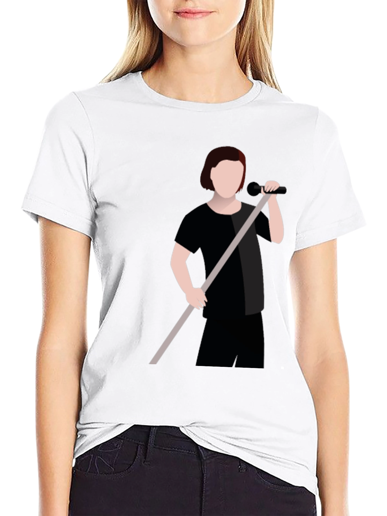 Singer Graphic Tee - Black Unisex T-Shirt