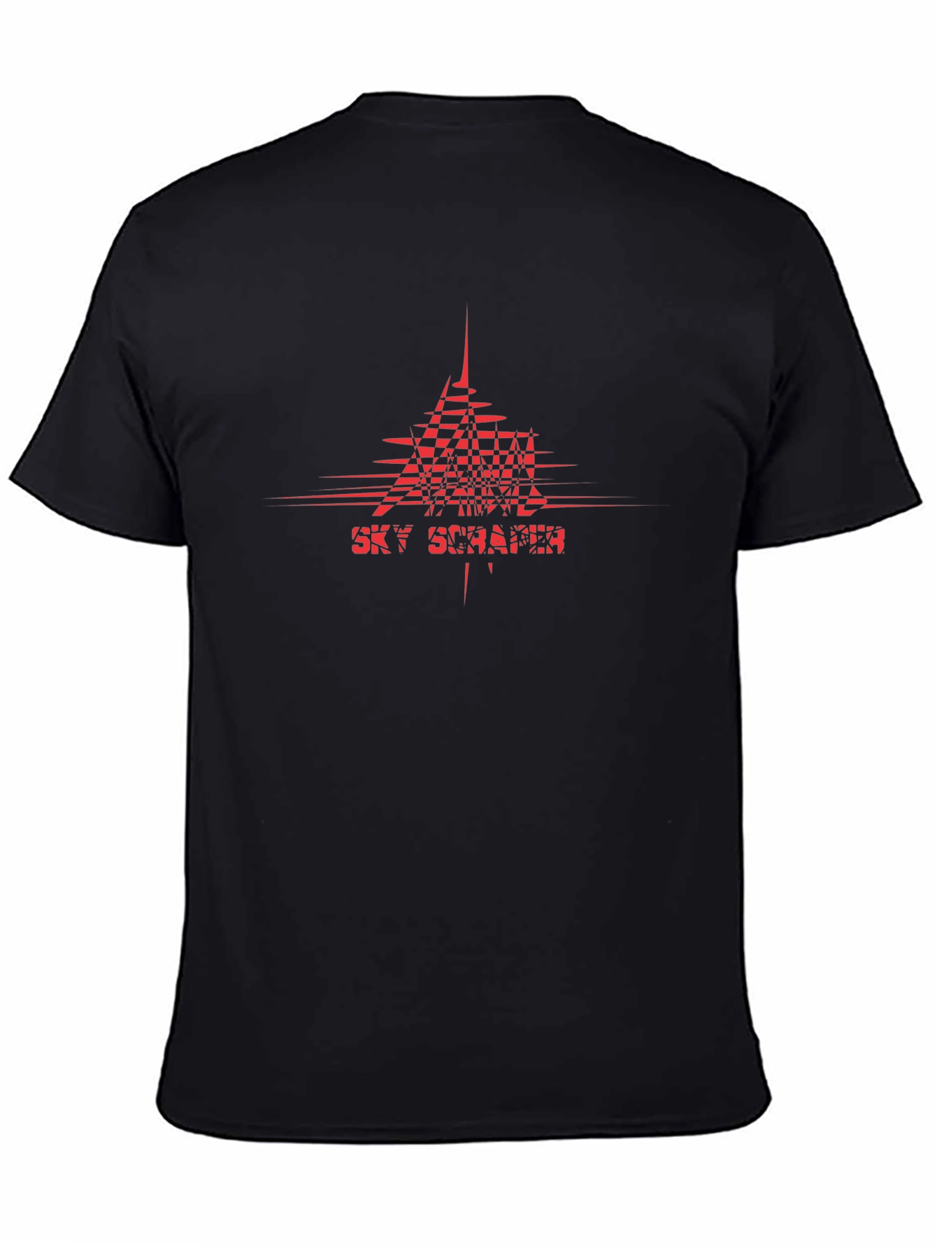 Sky Scraper Graphic Tee - Modern Geometric Design