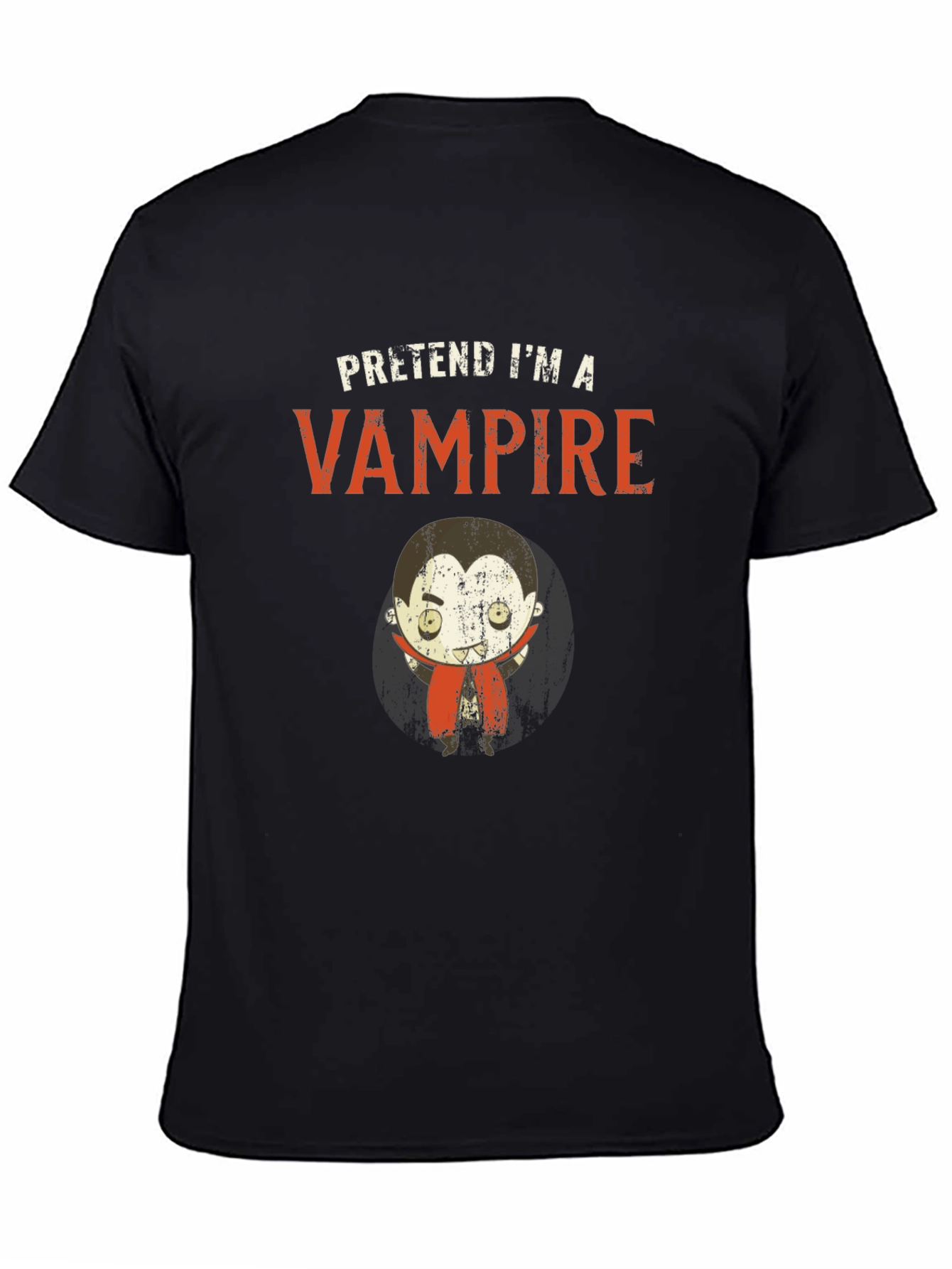 Pretend Im A Vampire Funny Halloween T-Shirt