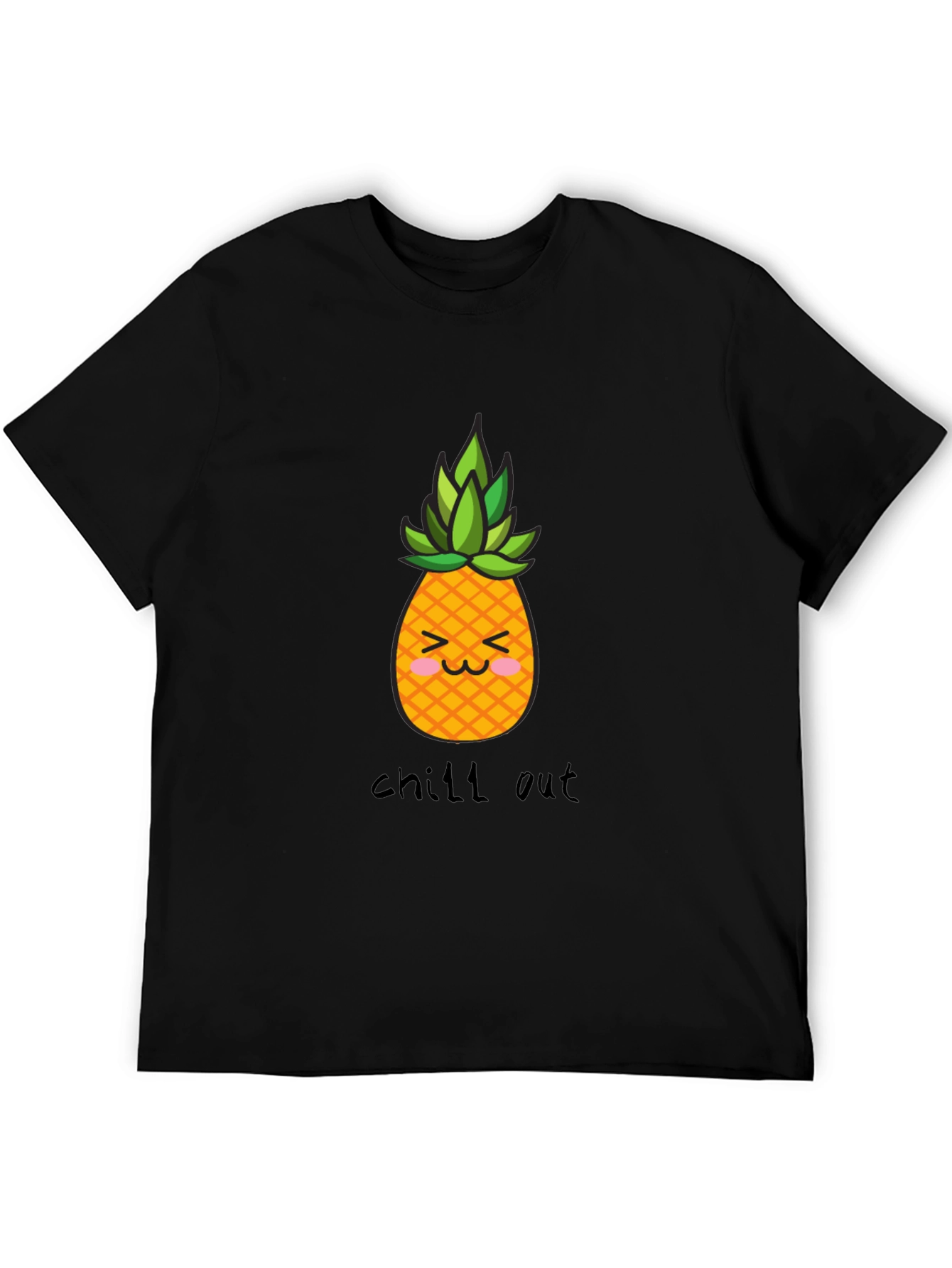 Chill Out Pineapple Graphic T-Shirt