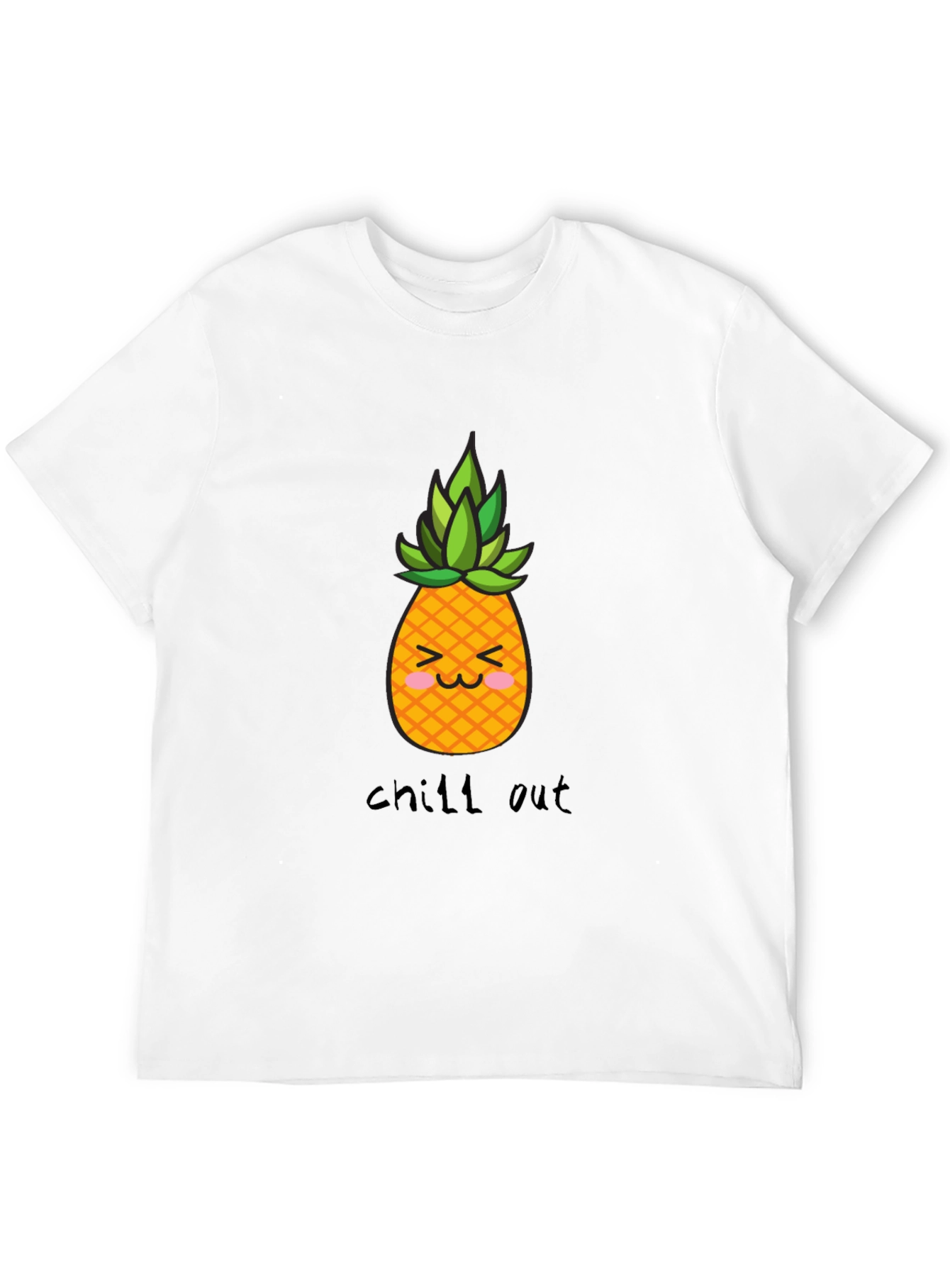 Chill Out Pineapple Graphic T-Shirt