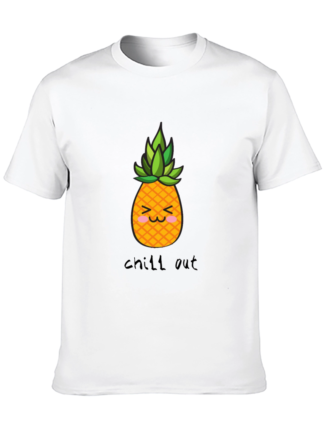 Chill Out Pineapple Graphic T-Shirt
