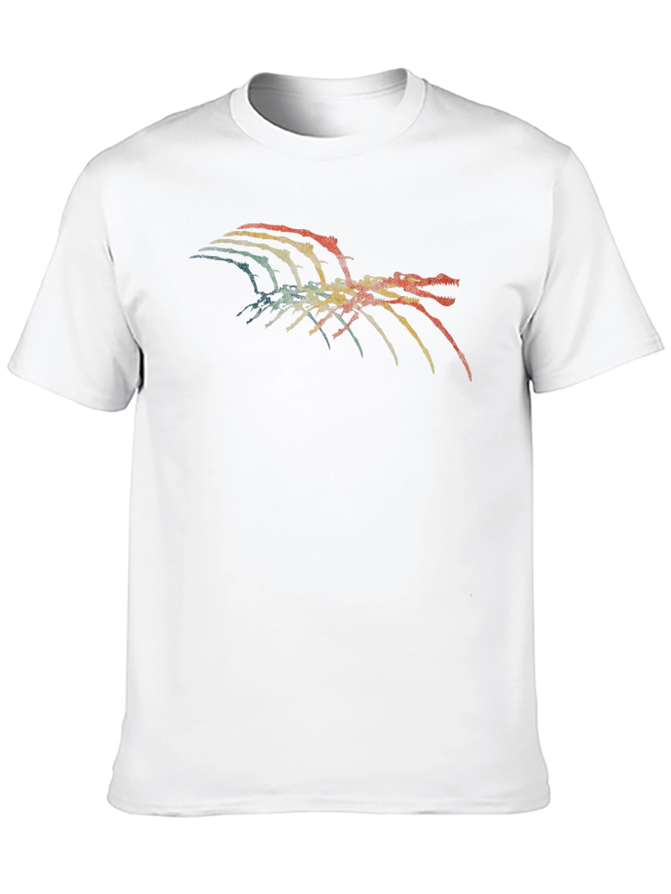 Retro Pterodactyl T-Shirt - Black Tee
