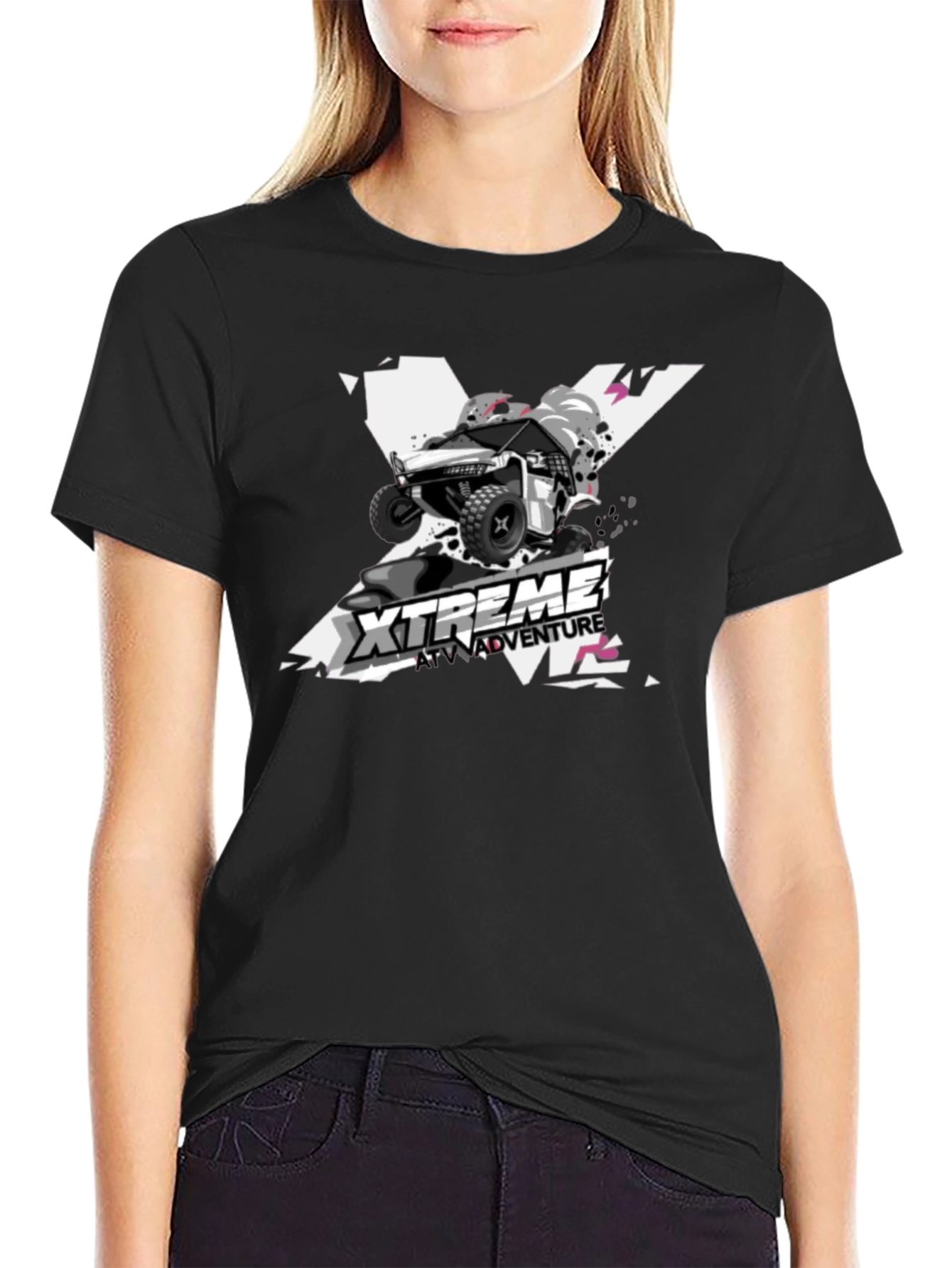 Xtreme ATV Adventure Black Graphic Tee