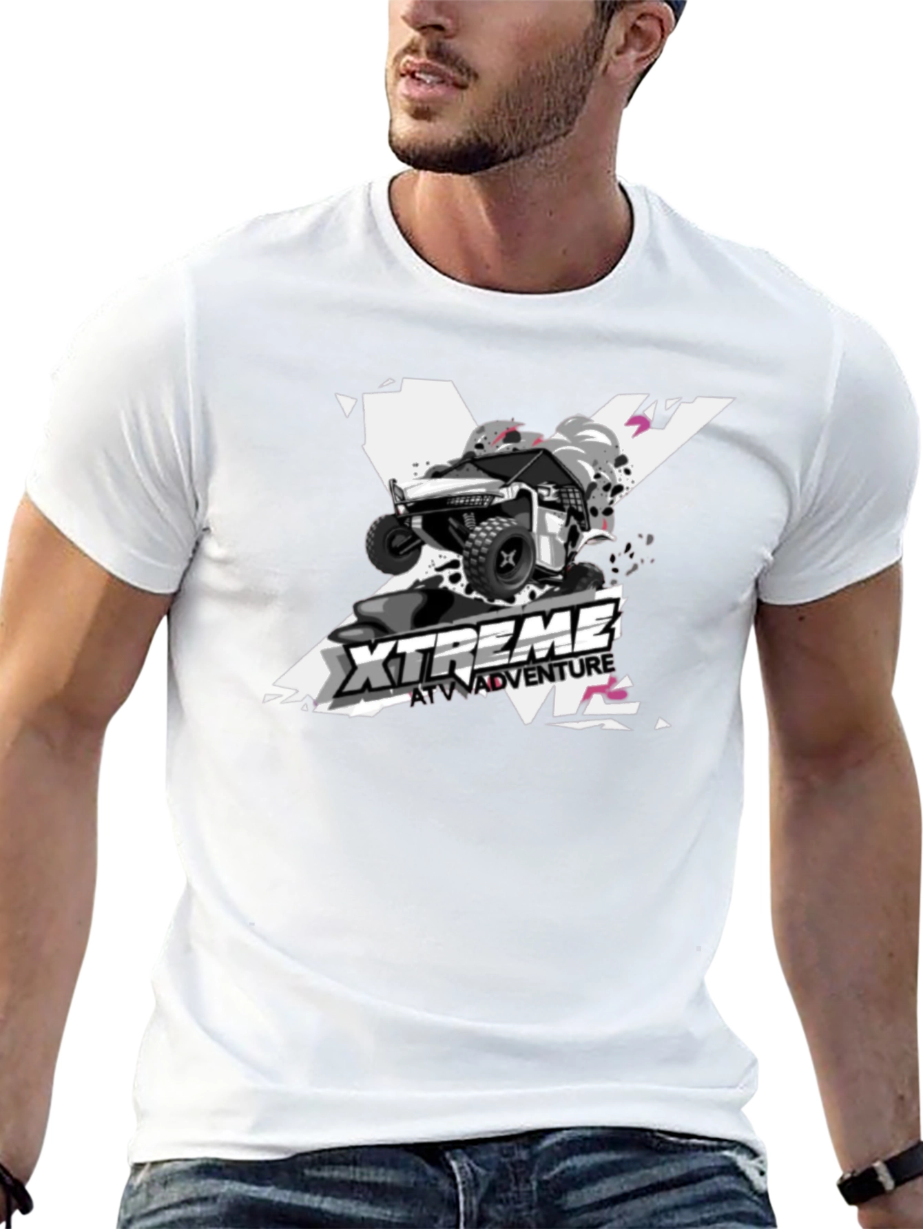 Xtreme ATV Adventure Black Graphic Tee