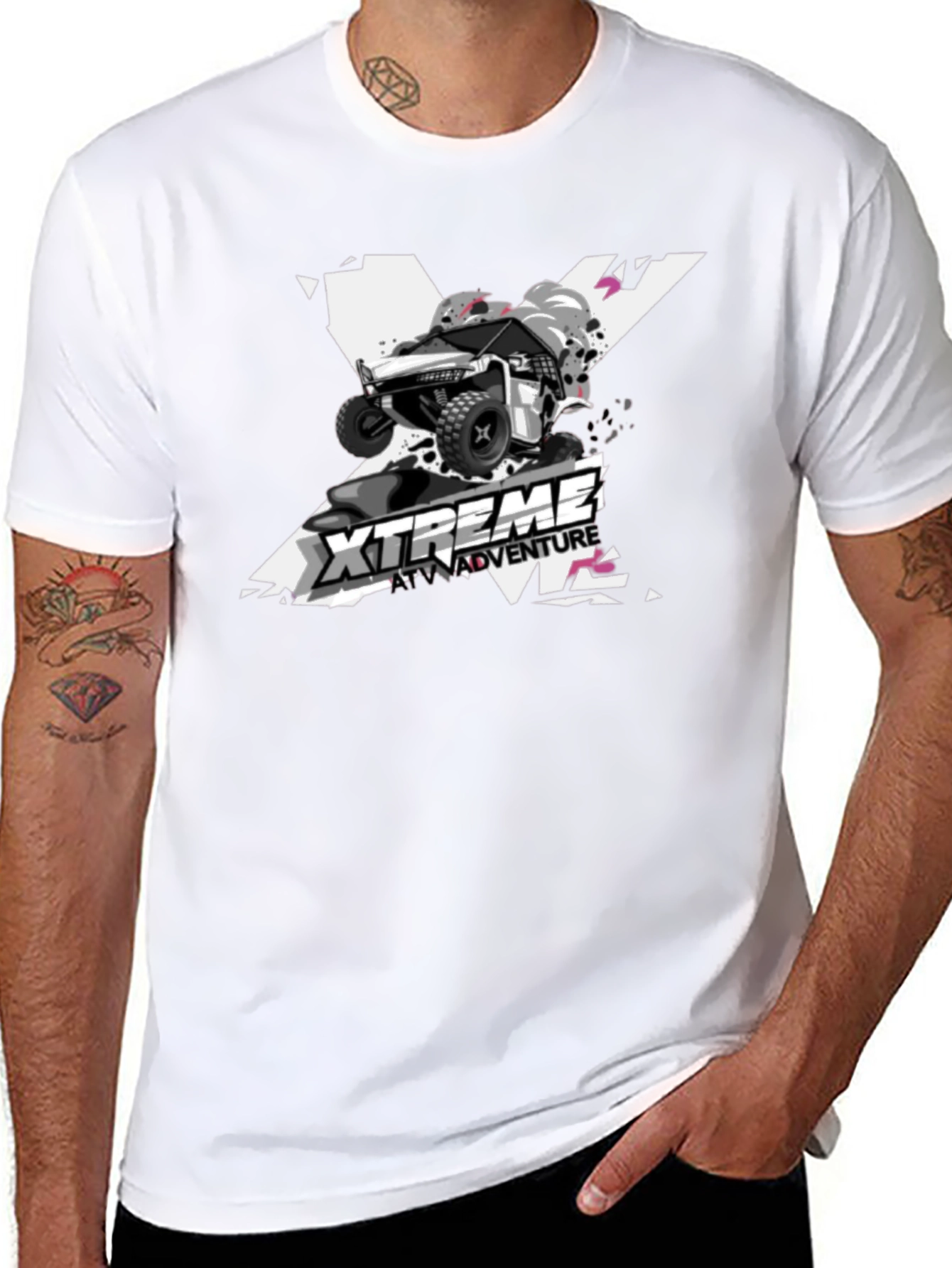 Xtreme ATV Adventure Black Graphic Tee
