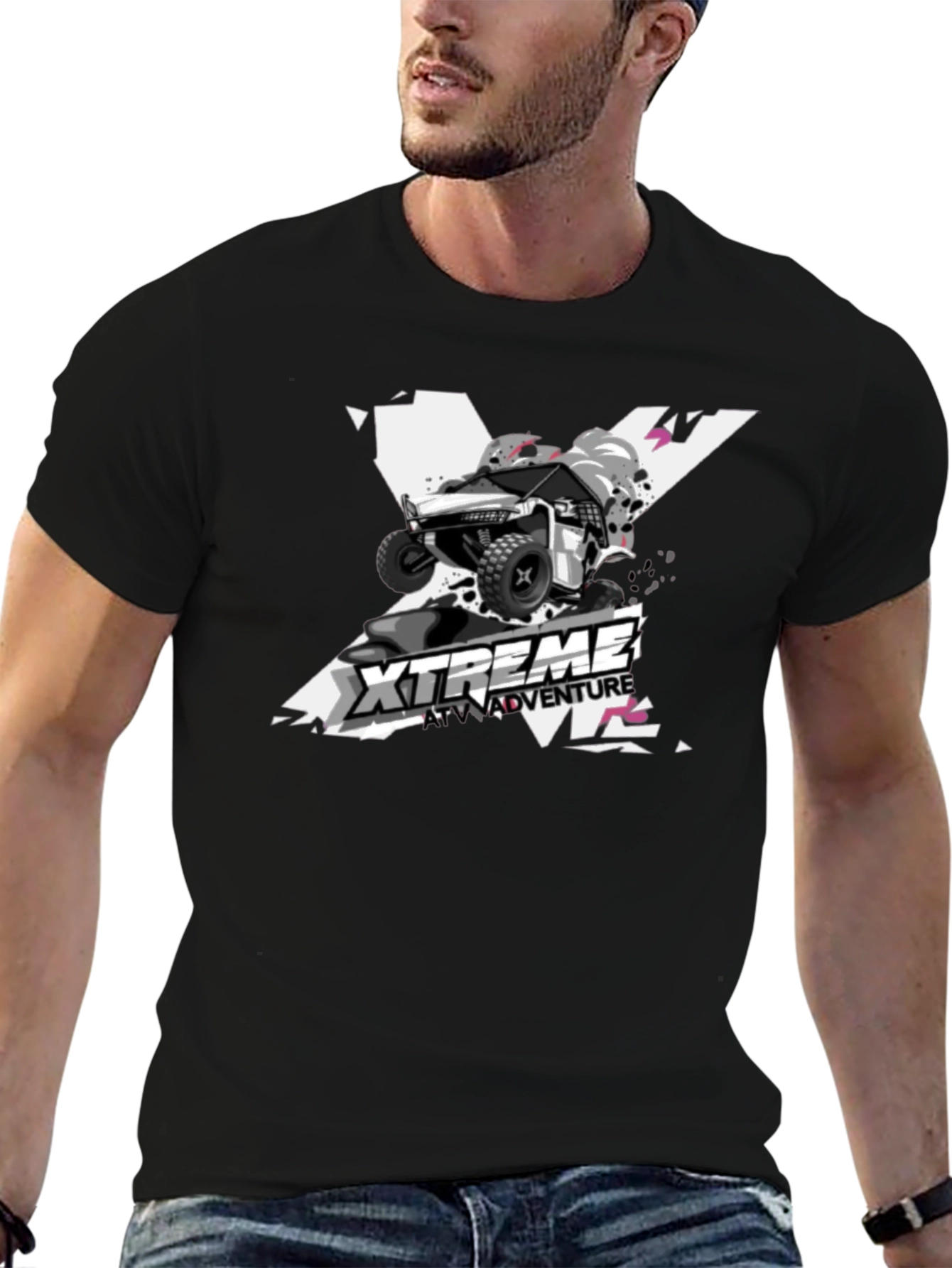 Xtreme ATV Adventure Black Graphic Tee