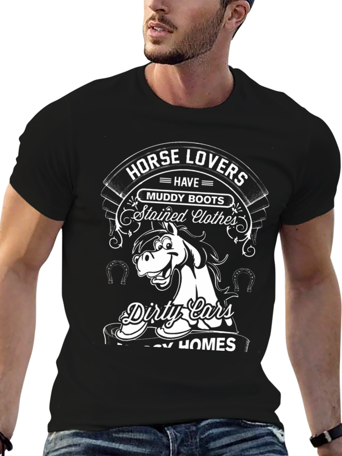 Horse Lovers Tee: Muddy Boots Dirty Cars