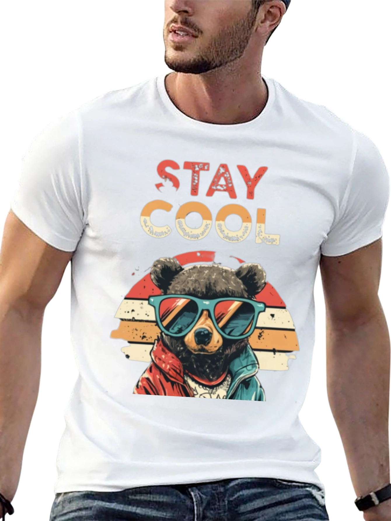 Cool Bear Graphic T-Shirt