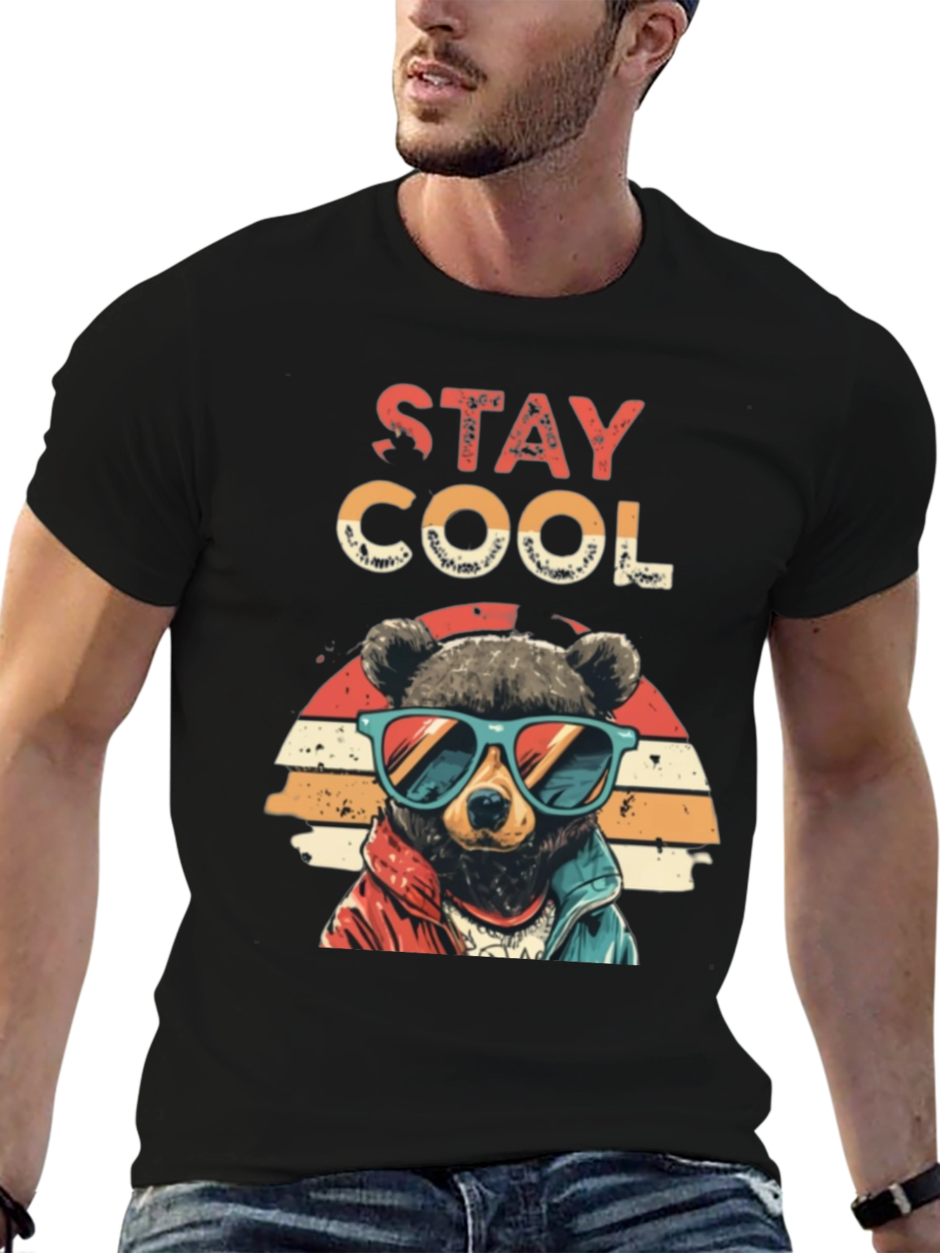 Cool Bear Graphic T-Shirt
